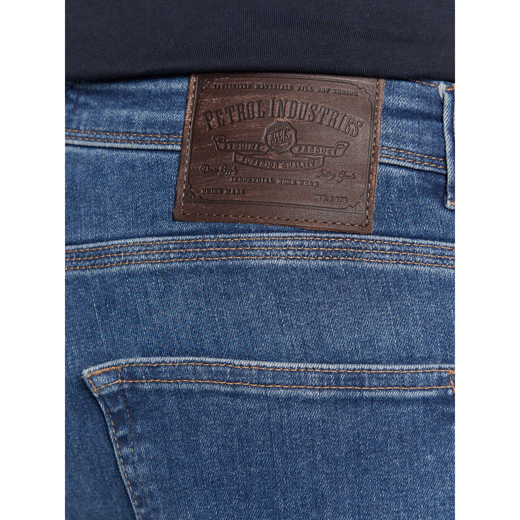 Petrol Industries Jeansy Seaham Classic 0005 Tmavomodrá Slim Fit - Pepit.cz