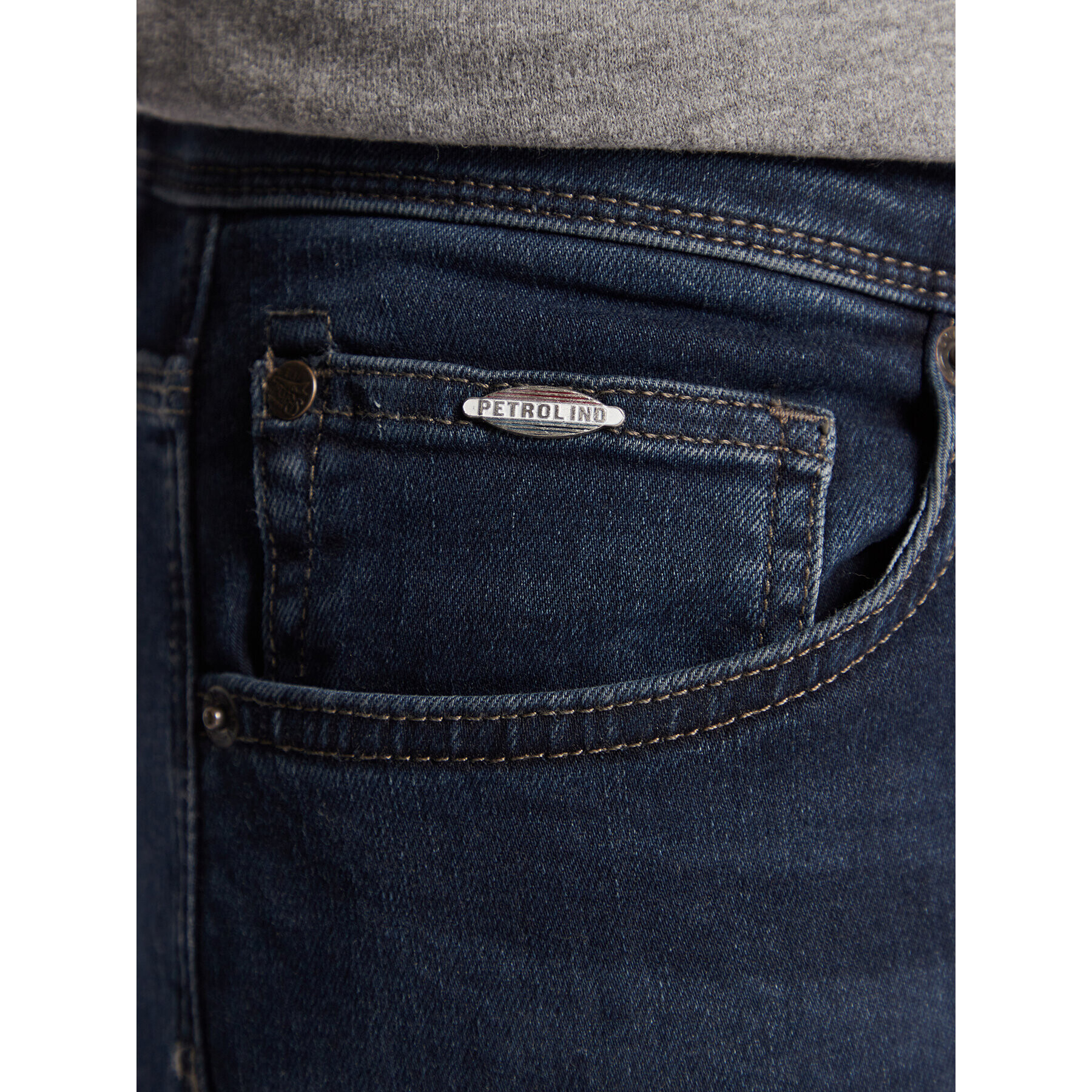 Petrol Industries Jeansy Seaham Classic 0009 Tmavomodrá Slim Fit - Pepit.cz