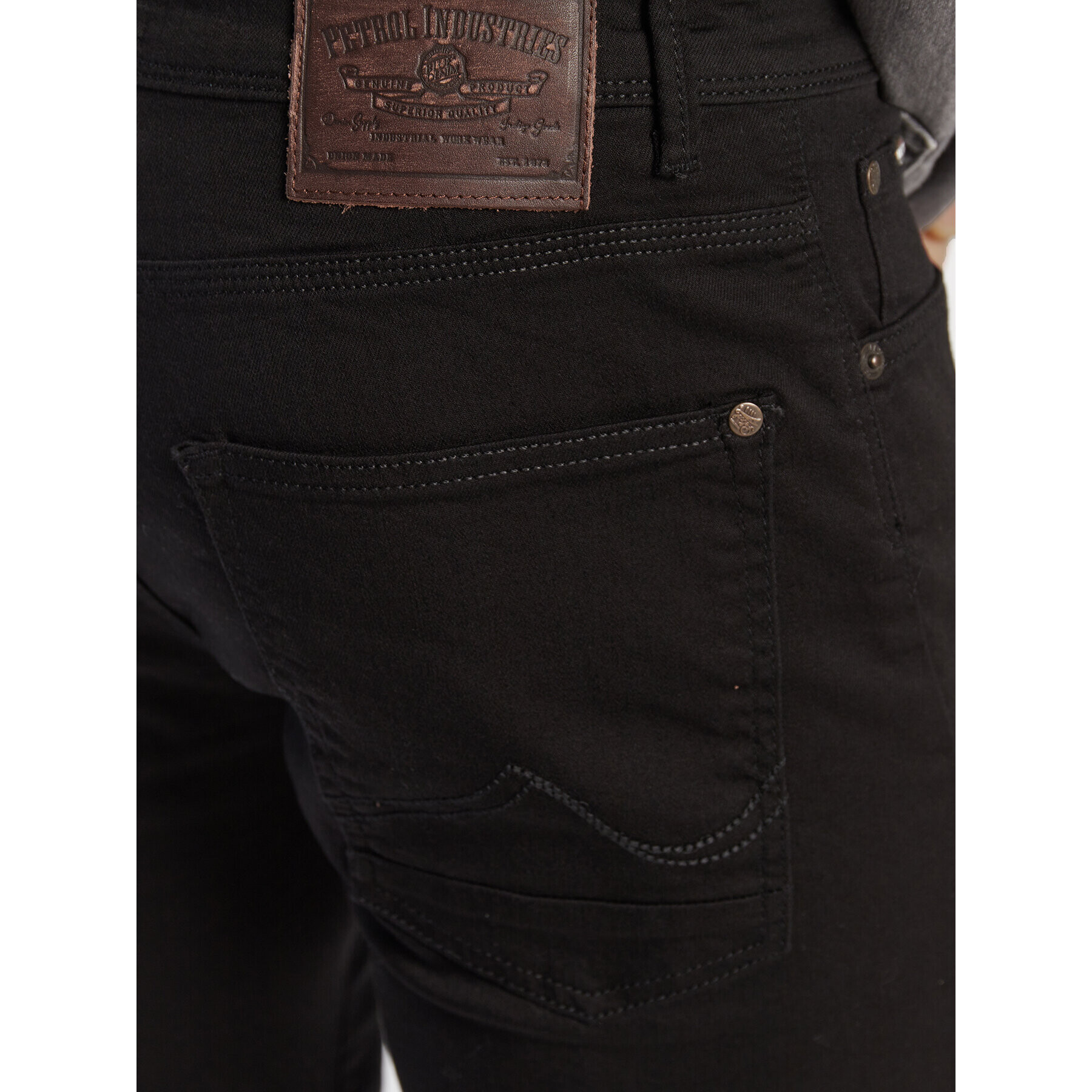 Petrol Industries Jeansy Seaham-Classic 0022 Černá Slim Fit - Pepit.cz