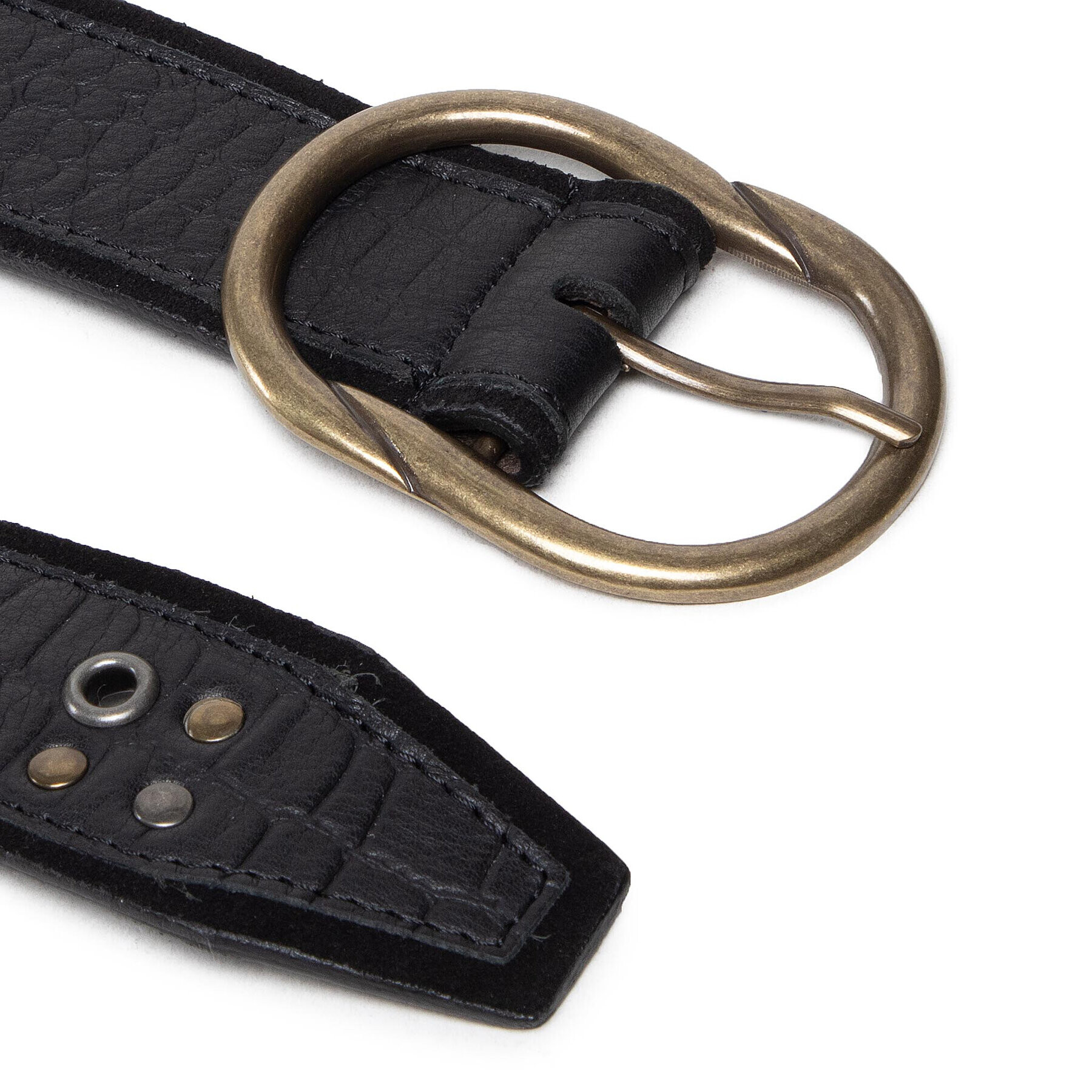 Pieces Dámský pásek Pcnina Leather Jeans Belt Fc 17127691 Černá - Pepit.cz