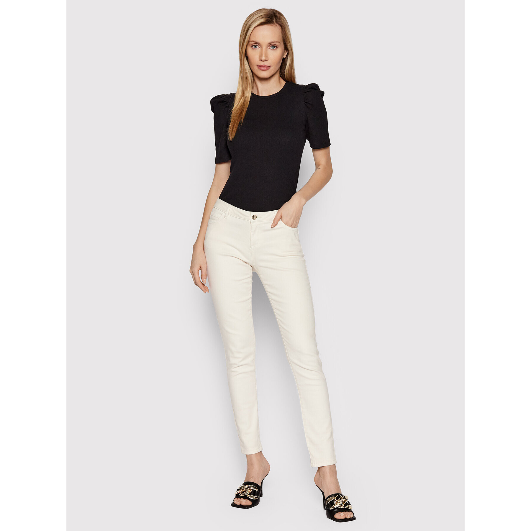 Pieces Halenka Anna 17110522 Černá Slim Fit - Pepit.cz