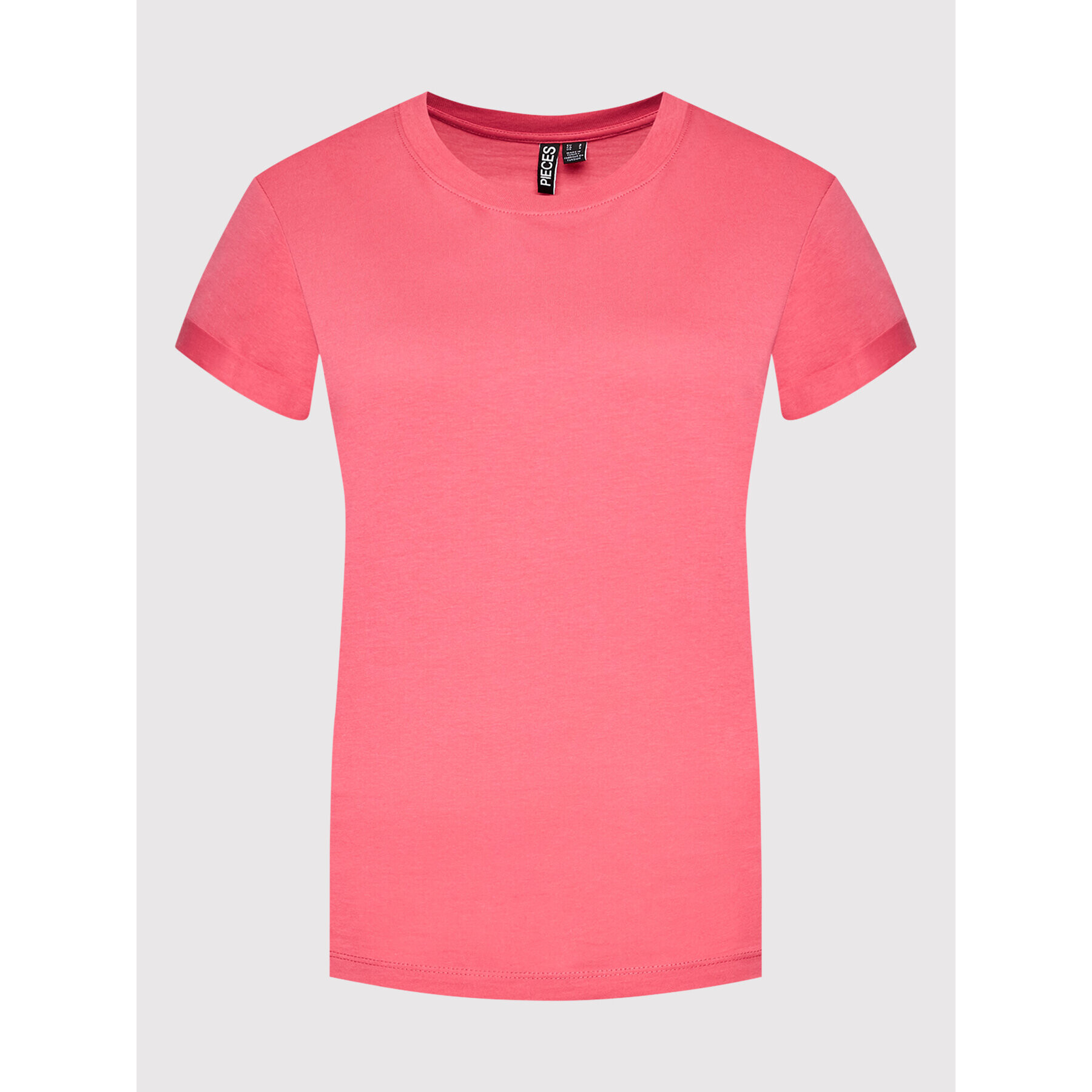 Pieces T-Shirt Ria 17086970 Růžová Regular Fit - Pepit.cz