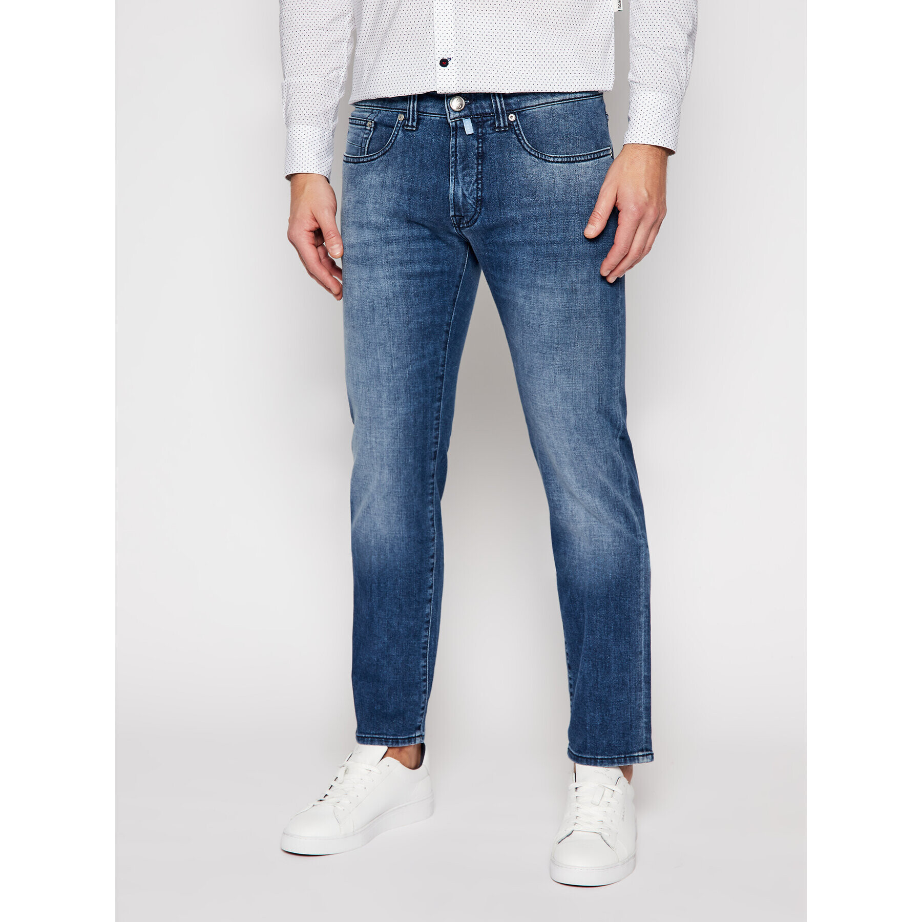 Pierre Cardin Jeansy 30031/000/1502 Tmavomodrá Slim Fit - Pepit.cz