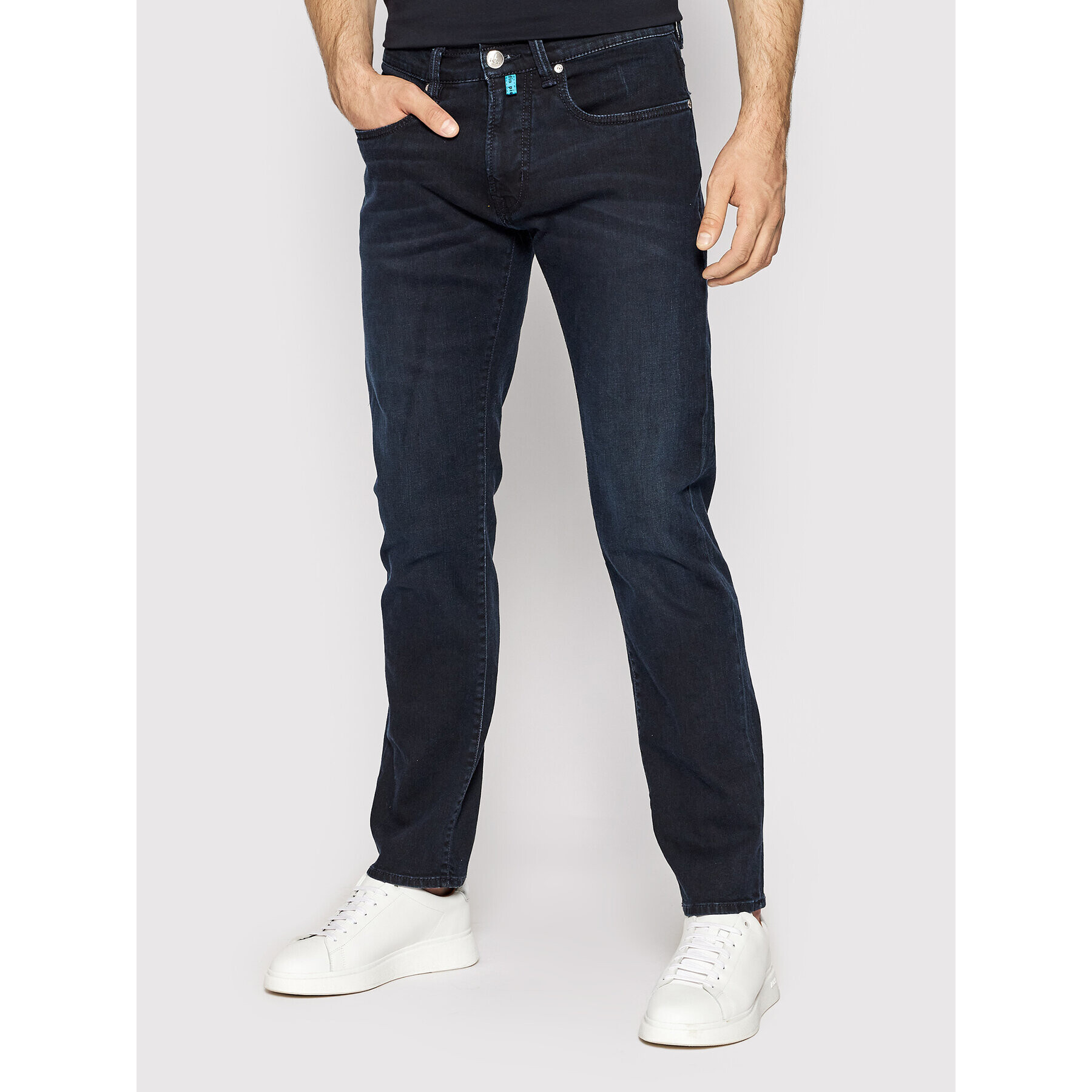 Pierre Cardin Jeansy 30031/000/7901 Tmavomodrá Slim Fit - Pepit.cz