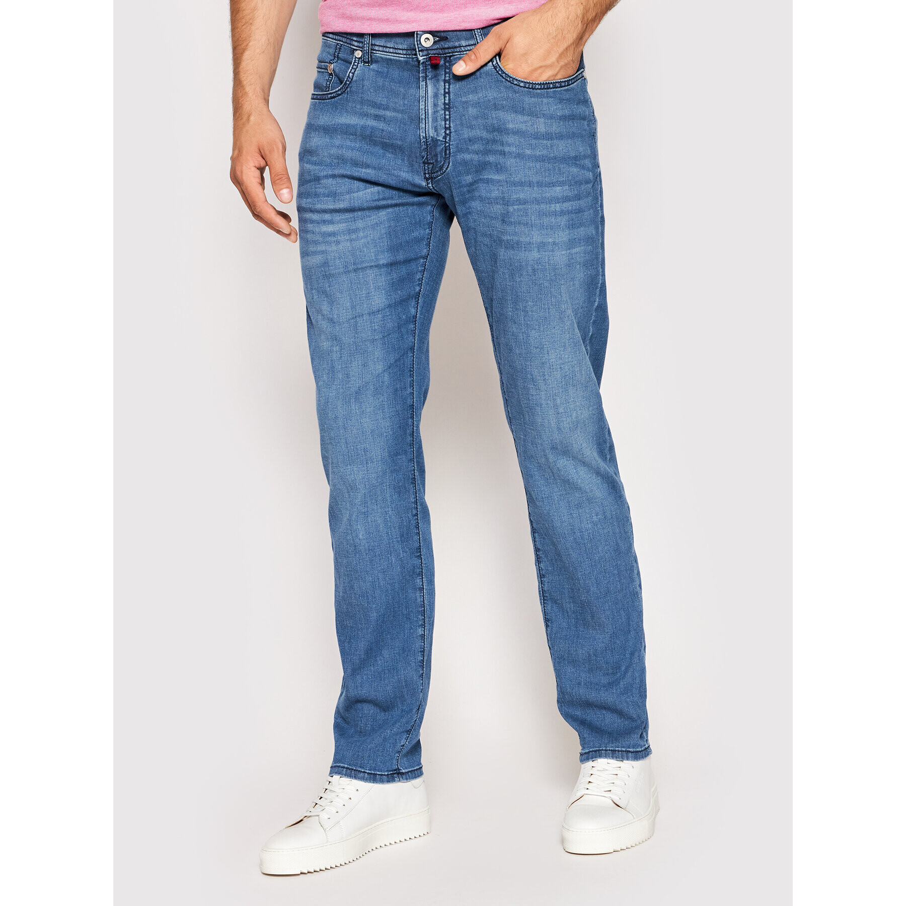 Pierre Cardin Jeansy 30910/000/7335 Modrá Modern Fit - Pepit.cz