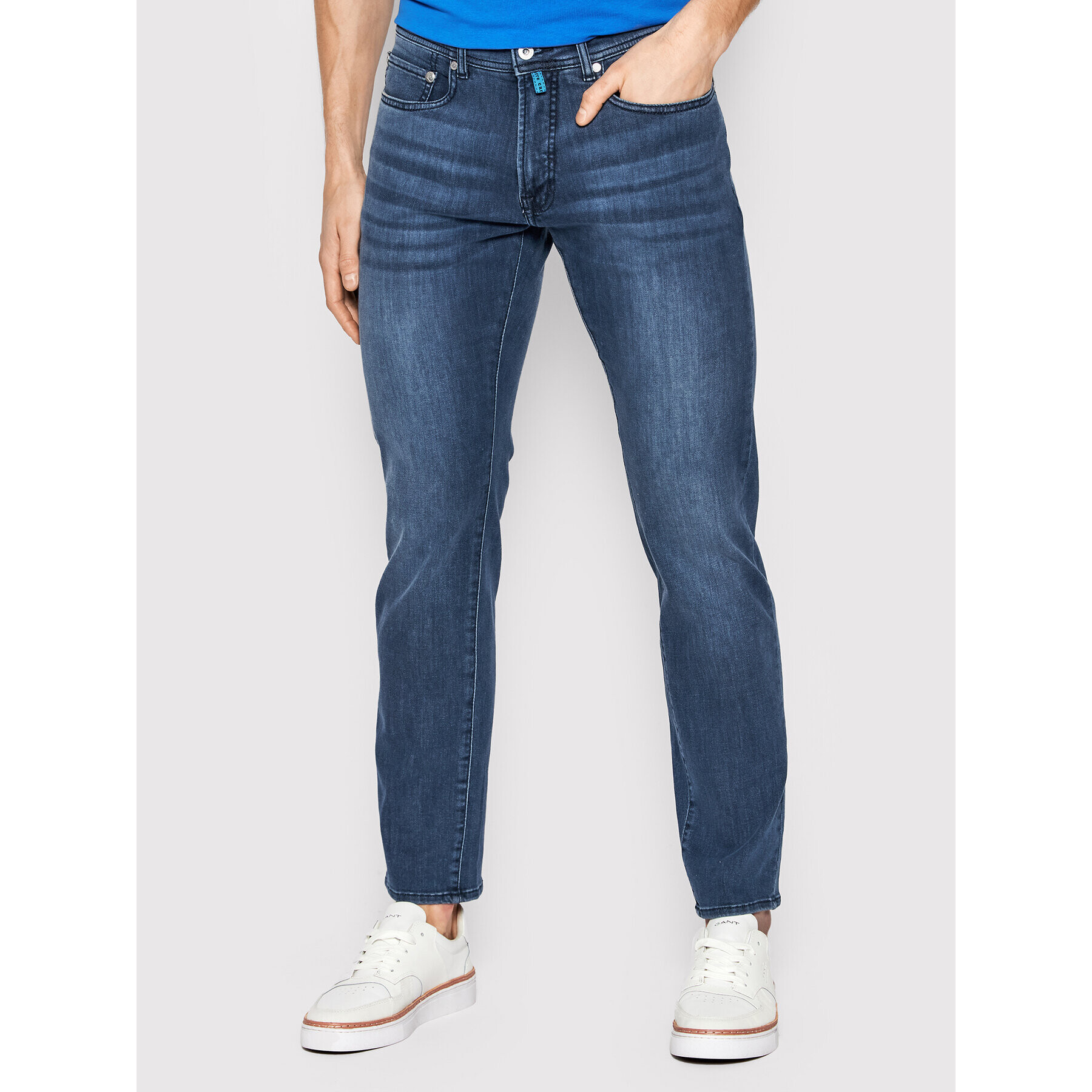 Pierre Cardin Jeansy 30915/000/7102 Tmavomodrá Regular Fit - Pepit.cz