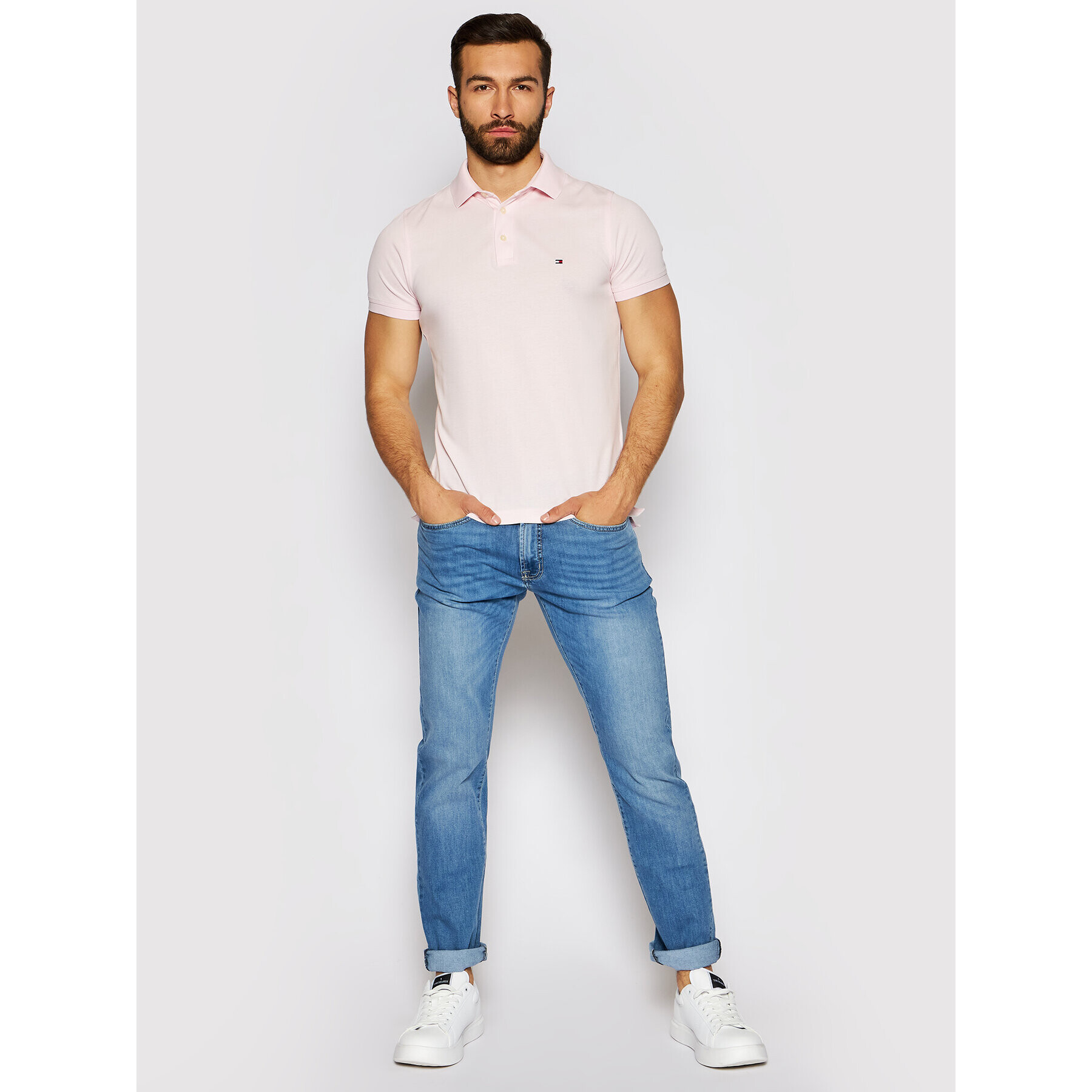 Pierre Cardin Jeansy 30915/000/7713 Modrá Modern Fit - Pepit.cz