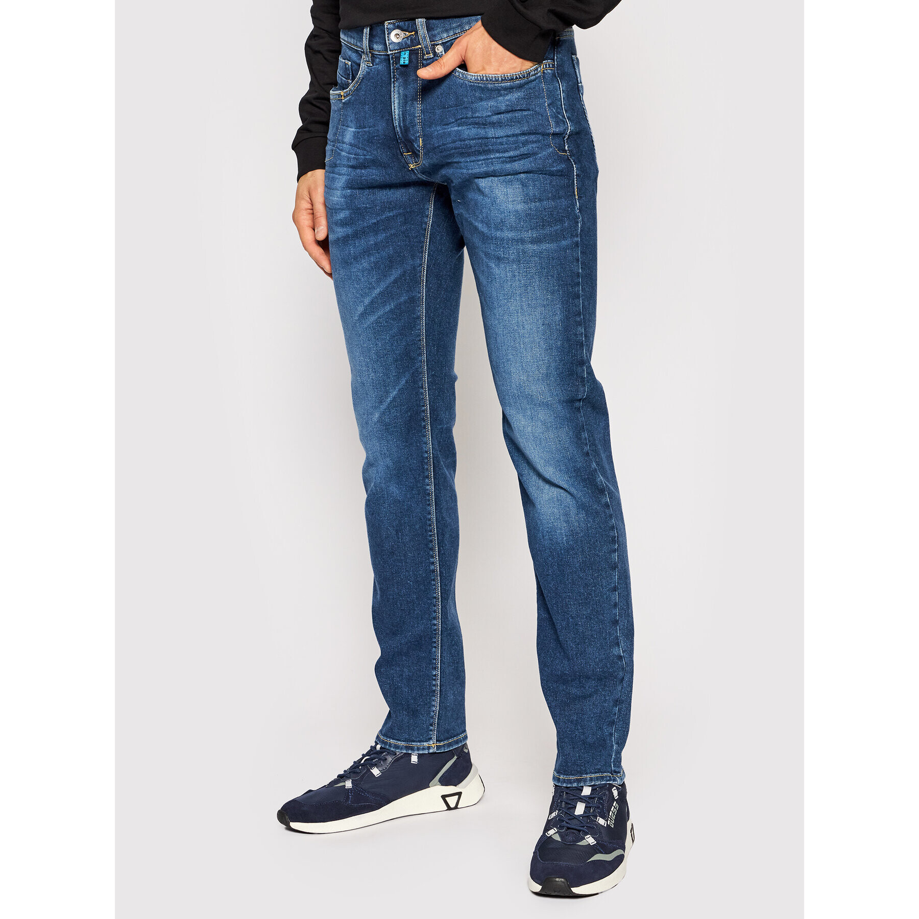 Pierre Cardin Jeansy 3311/000/9914 Tmavomodrá Slim Fit - Pepit.cz