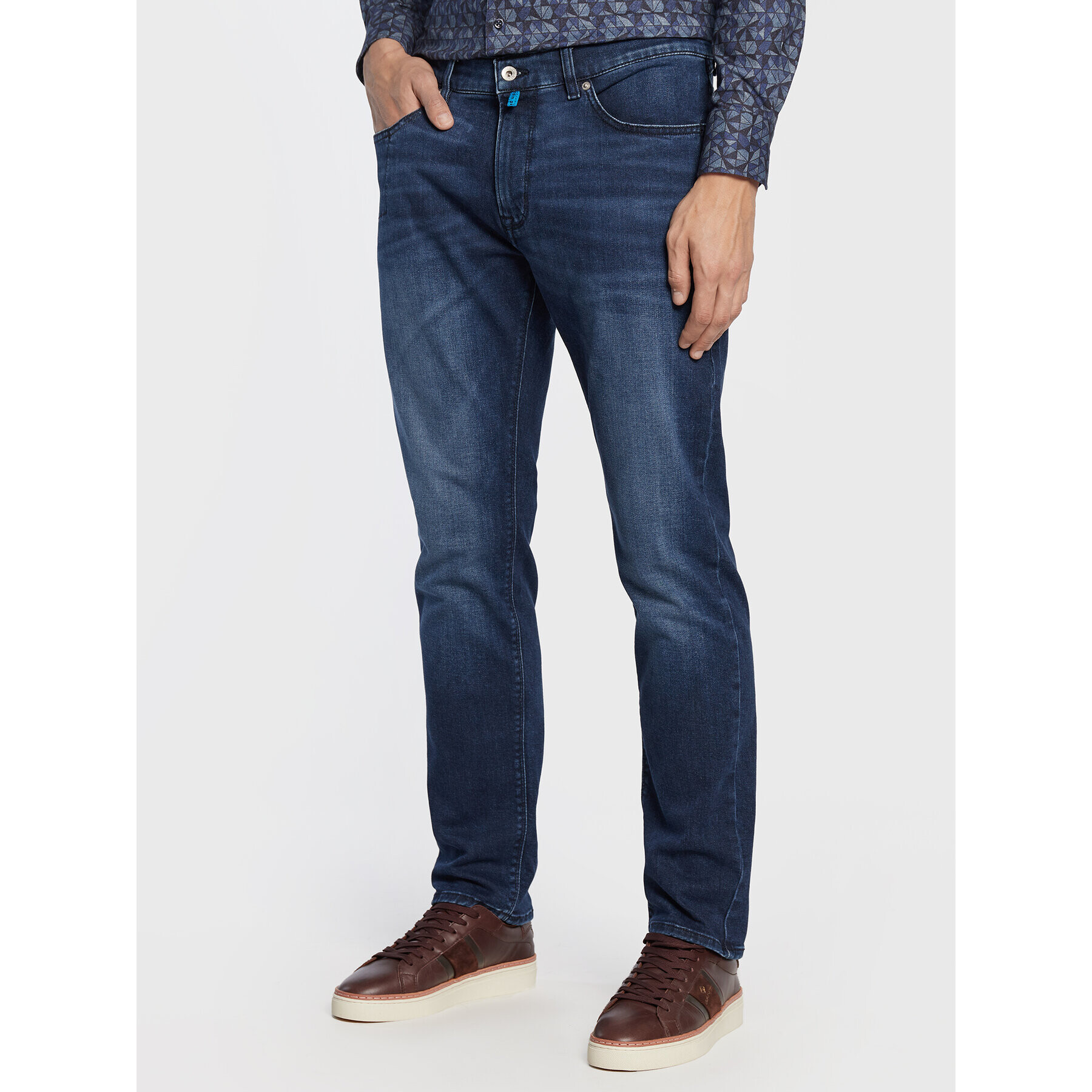 Pierre Cardin Jeansy 33110/000/7708 Tmavomodrá Antibes Fit - Pepit.cz