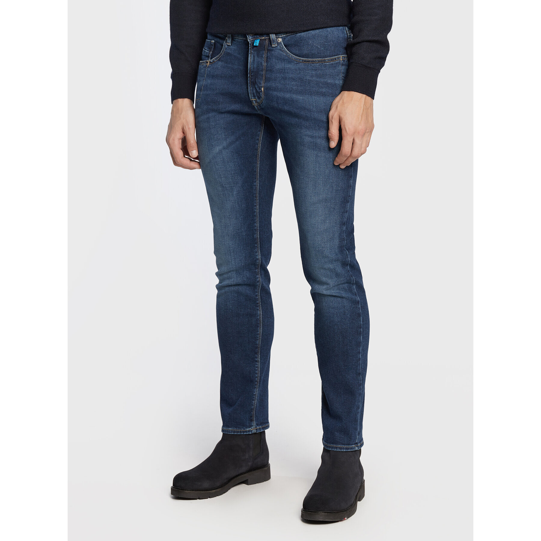 Pierre Cardin Jeansy 33110/000/7708 Tmavomodrá Slim Fit - Pepit.cz