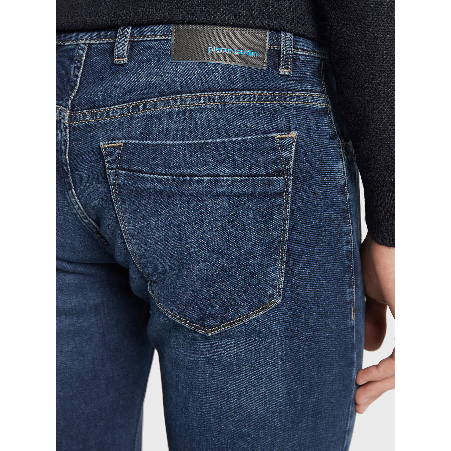 Pierre Cardin Jeansy 33110/000/7708 Tmavomodrá Slim Fit - Pepit.cz