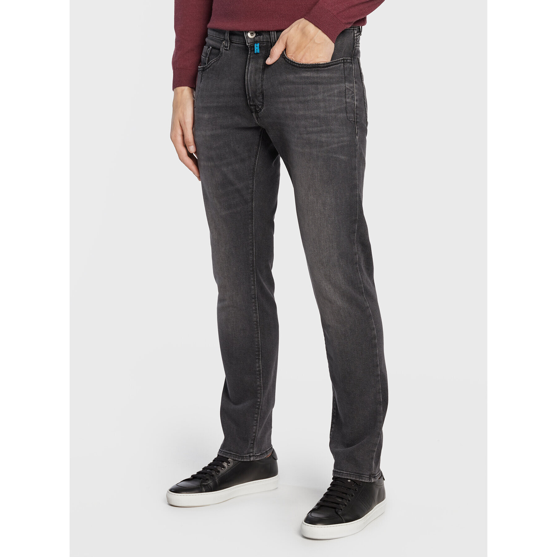 Pierre Cardin Jeansy 33110/000/7711 Šedá Slim Fit - Pepit.cz