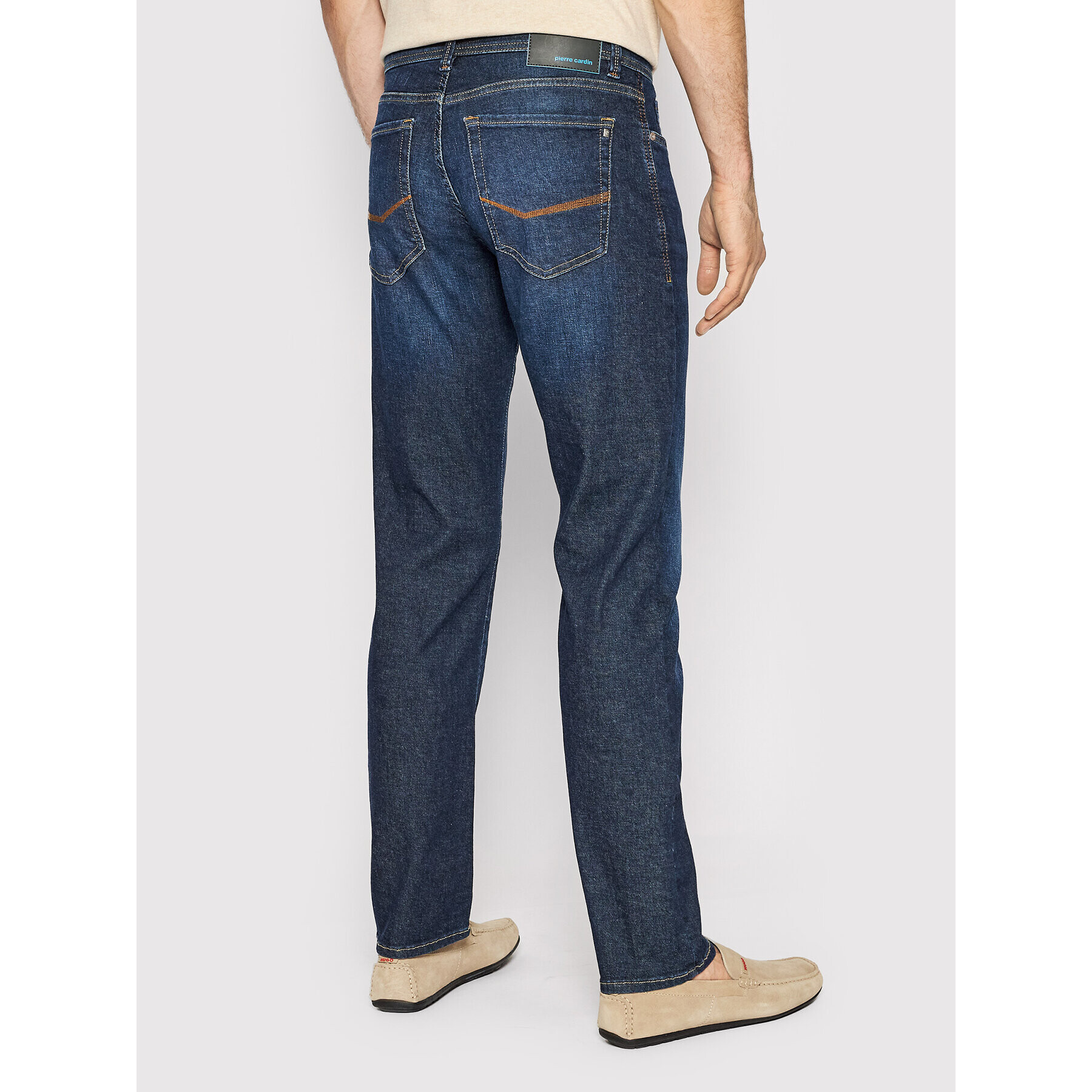 Pierre Cardin Jeansy 34510/000/8006 Tmavomodrá Lyon Tapered Fit - Pepit.cz