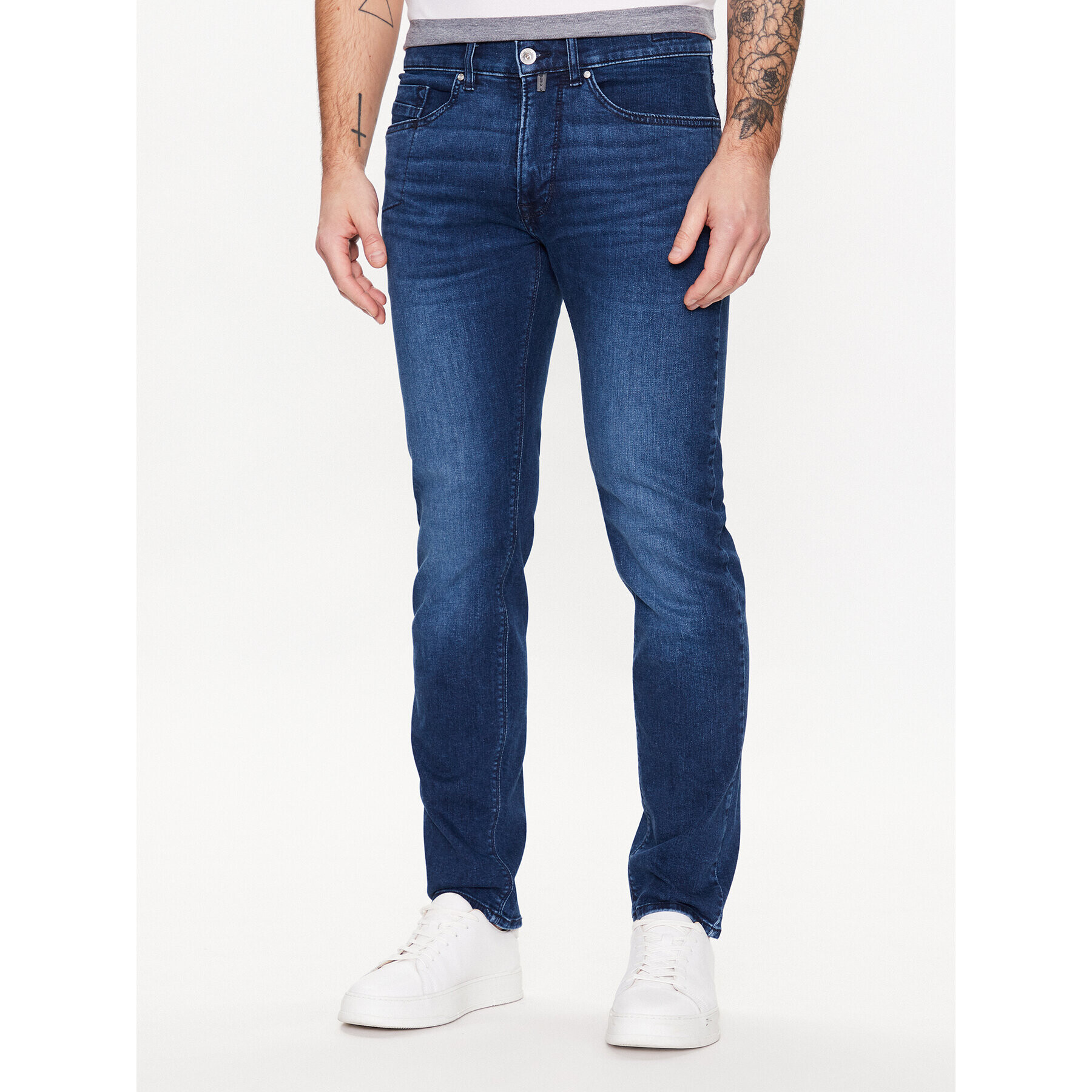 Pierre Cardin Jeansy C7 33110/000/8075 Tmavomodrá Slim Fit - Pepit.cz