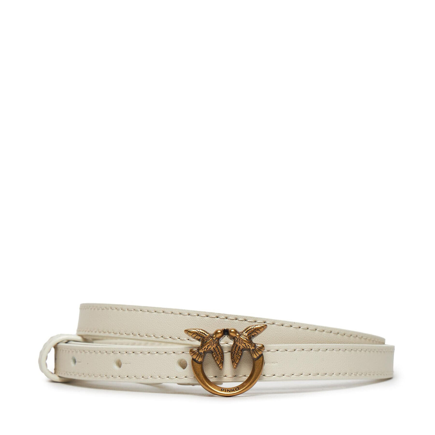 Pinko Dámský pásek Love Berry H1 Belt AI 23-24 102148 102148 A1A8 Bílá - Pepit.cz