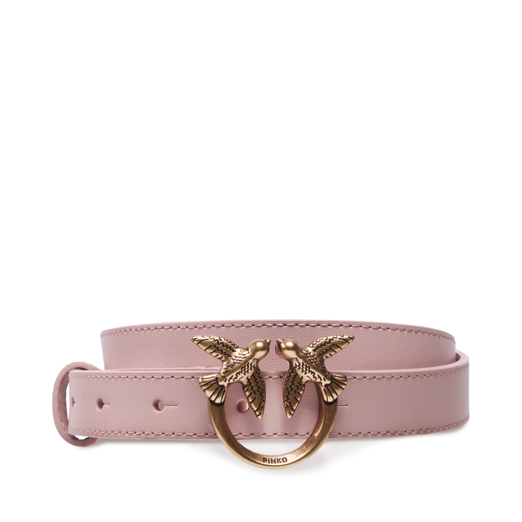 Pinko Dámský pásek Love Berry H2 Belt PE 23 PLT01 100143 A0F1 Růžová - Pepit.cz