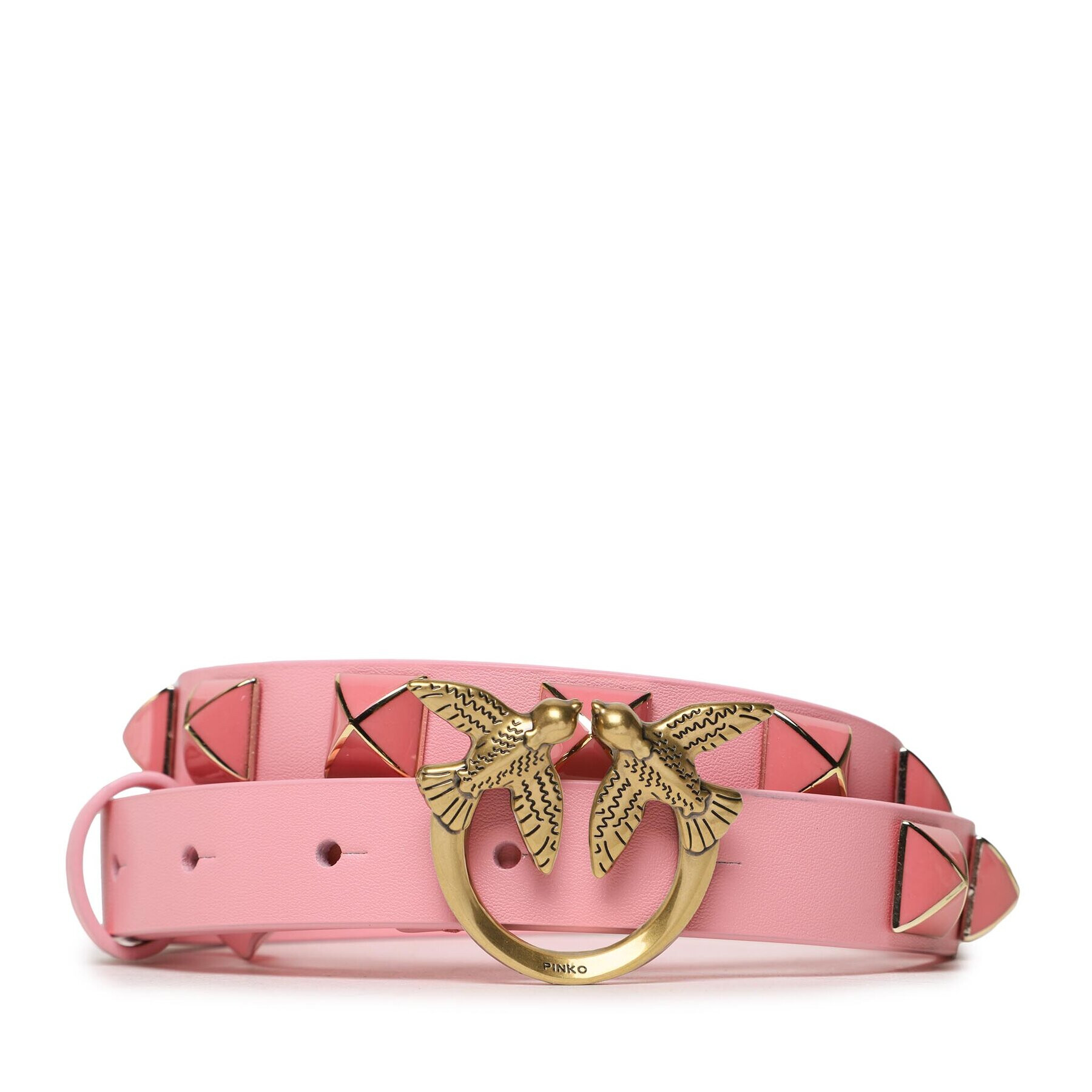 Pinko Dámský pásek Love Berry H2 Belt PE 23 PLT01 100143 A0R6 Růžová - Pepit.cz