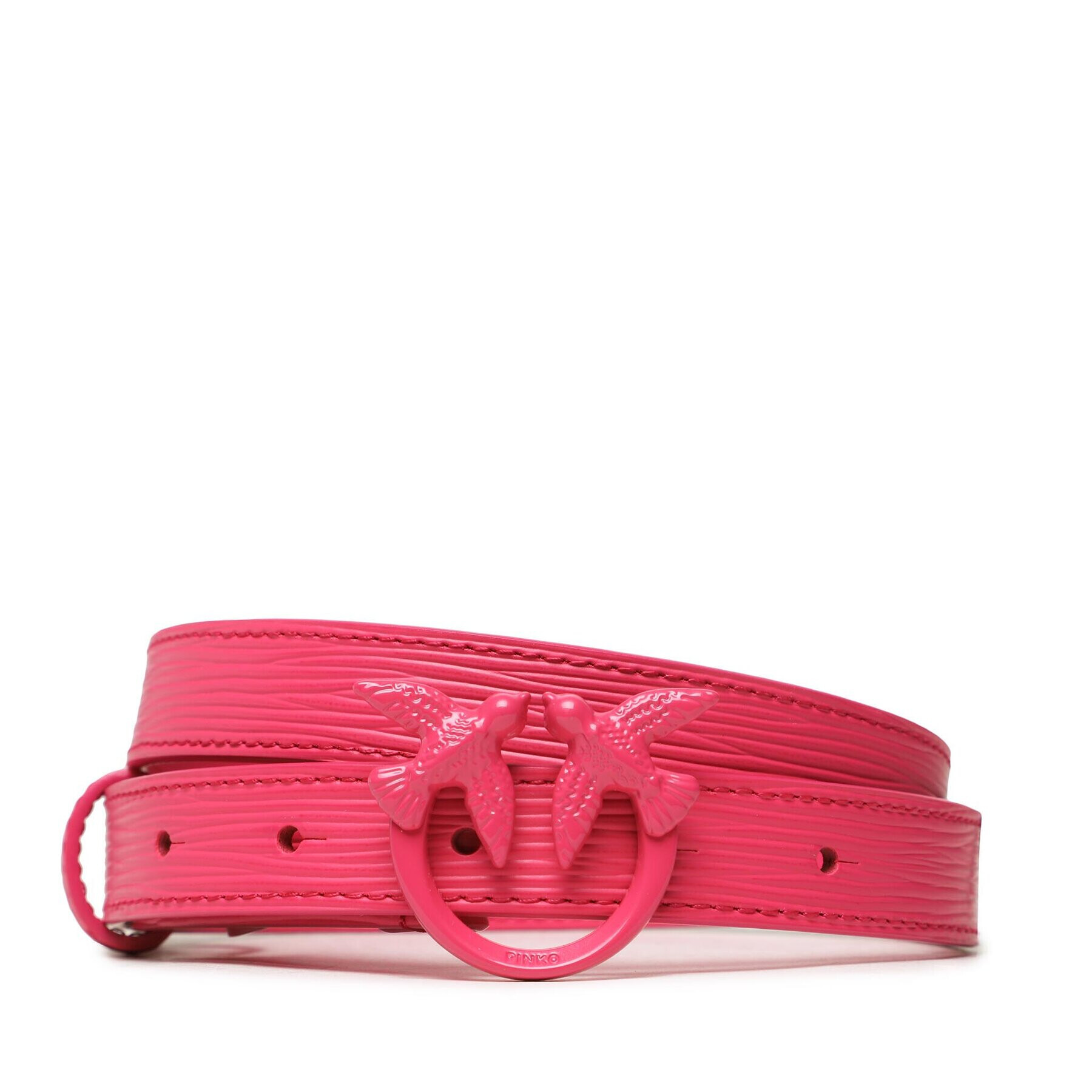 Pinko Dámský pásek Love Berry H2 Belt PE 23 PLT01 100143 A0R8 Růžová - Pepit.cz