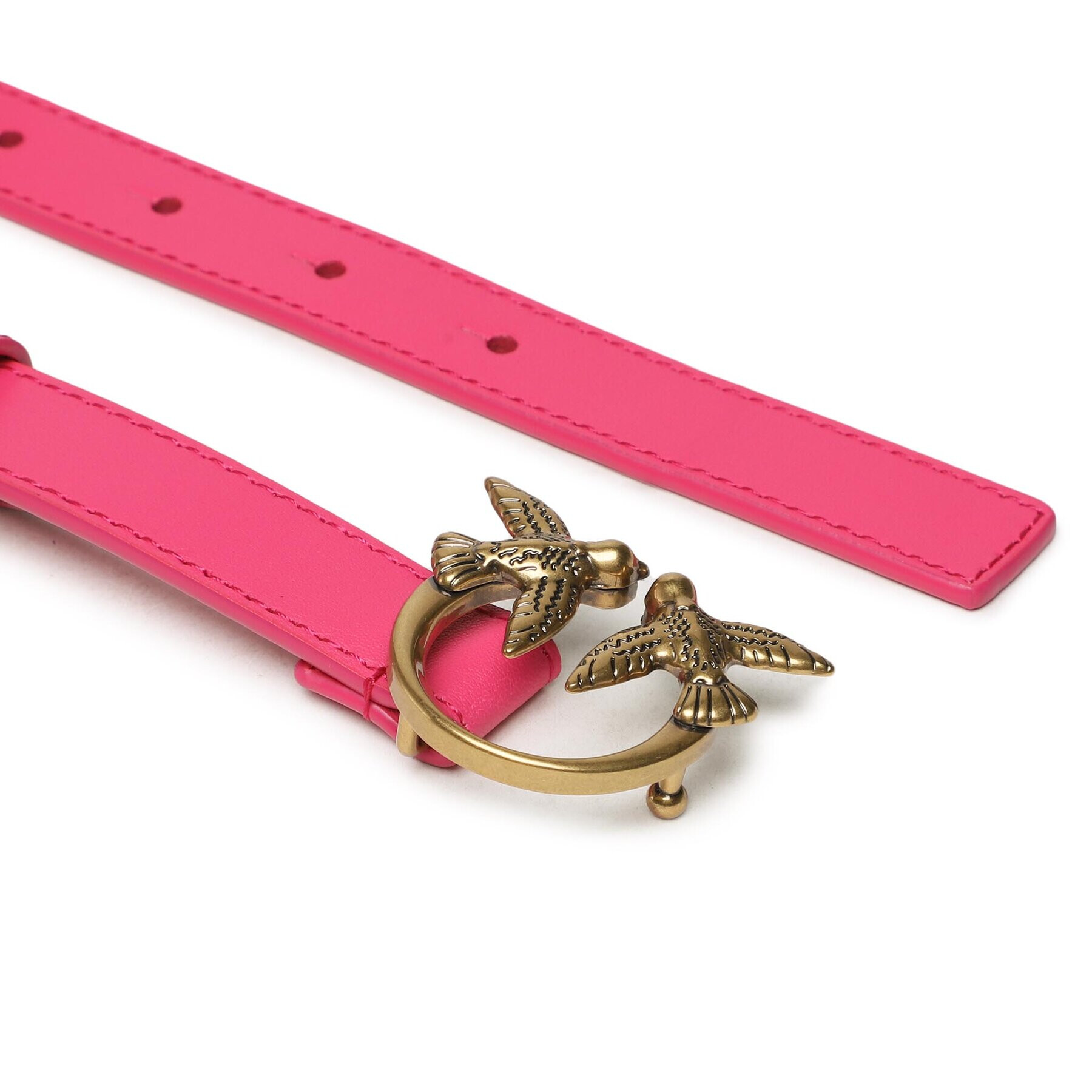 Pinko Dámský pásek Love Berry H2 Belt PE 23 PLT01 100143 A0R9 Růžová - Pepit.cz