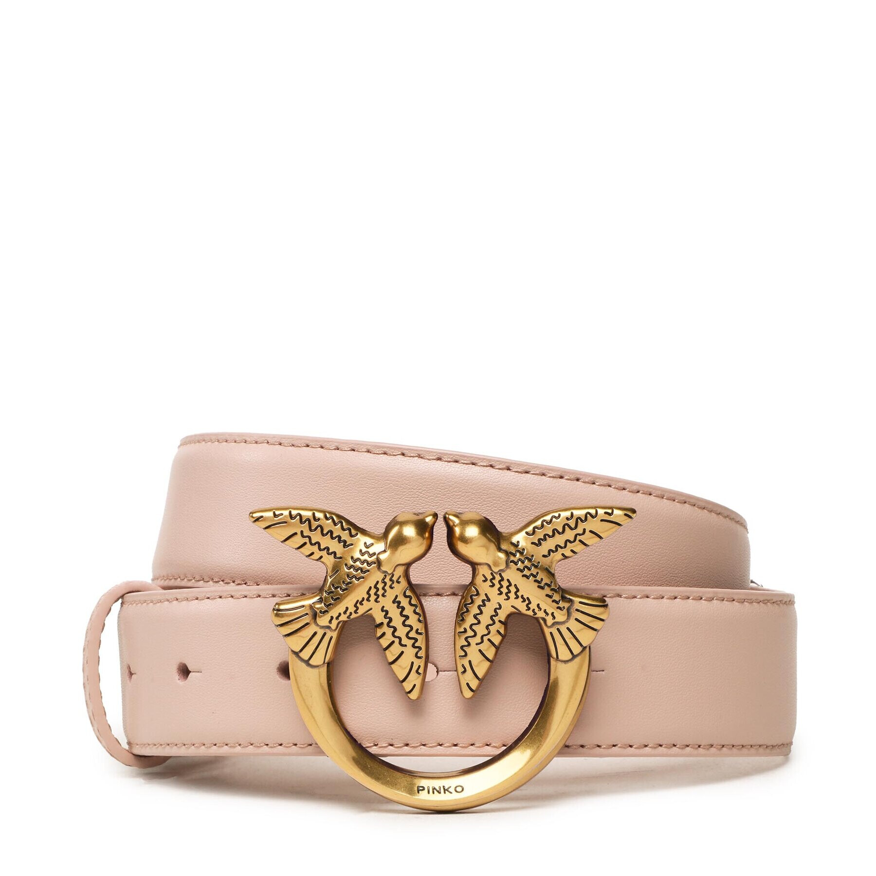 Pinko Dámský pásek Love Berry H3 Belt PE 23 PLT01 100125 A0F1 Růžová - Pepit.cz