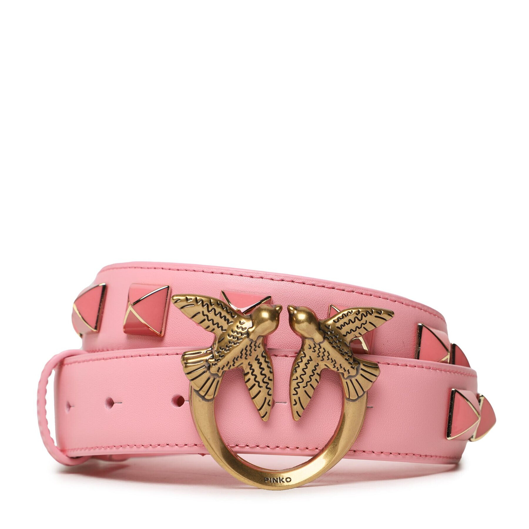 Pinko Dámský pásek Love Berry H3 Belt PE 23 PLT01 100125 A0R6 Růžová - Pepit.cz