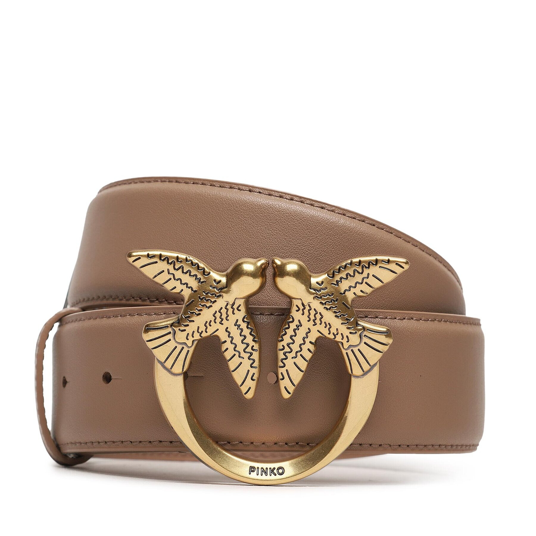 Pinko Dámský pásek Love Berry H4 Belt AI 23-23 PLT01 100120 A0F1 Hnědá - Pepit.cz