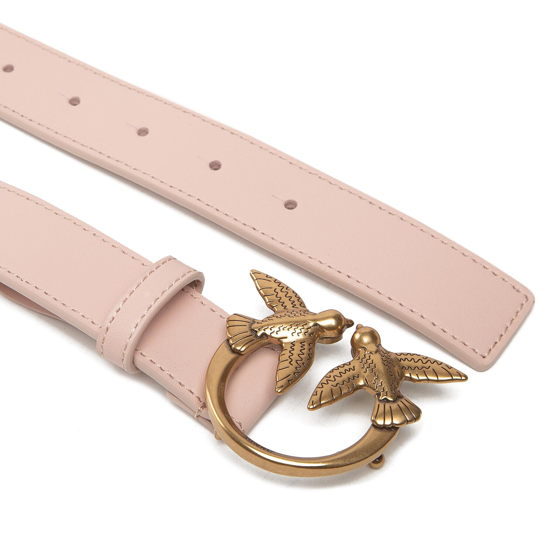 Pinko Dámský pásek Love Berry Simply H3 Belt AI 22-23 PLTT 1H212Q Y5H7 Růžová - Pepit.cz