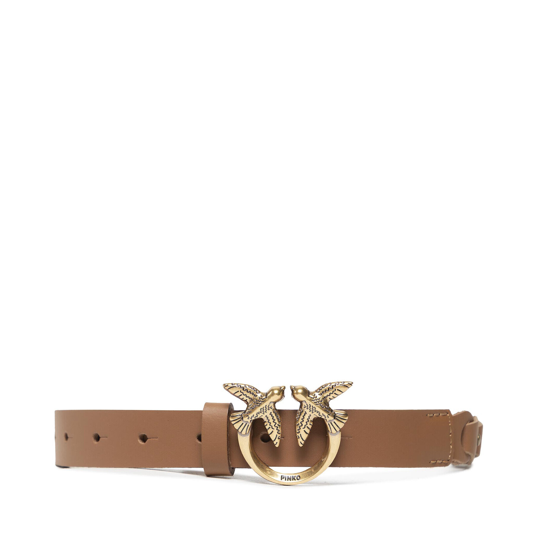 Pinko Dámský pásek Love Duble Belt H2 20221 PLT01 1H2114.Y7SP Hnědá - Pepit.cz