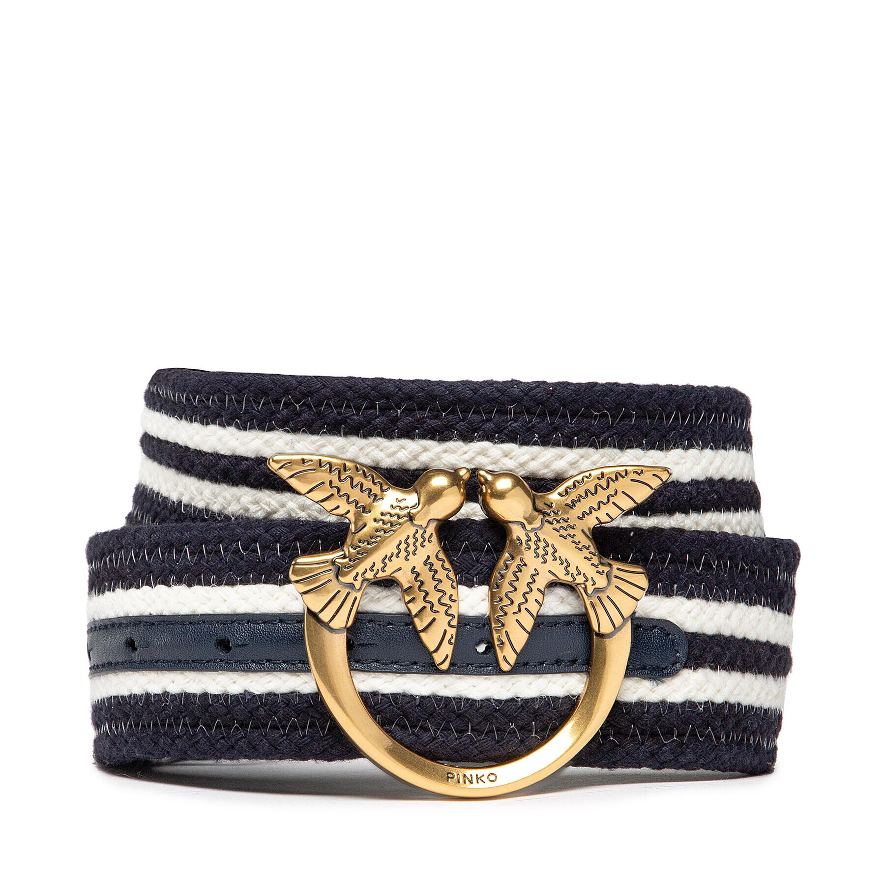 Pinko Dámský pásek Love Navy Belt H4 PE 22 PLT01 1H211W Y86X Tmavomodrá - Pepit.cz