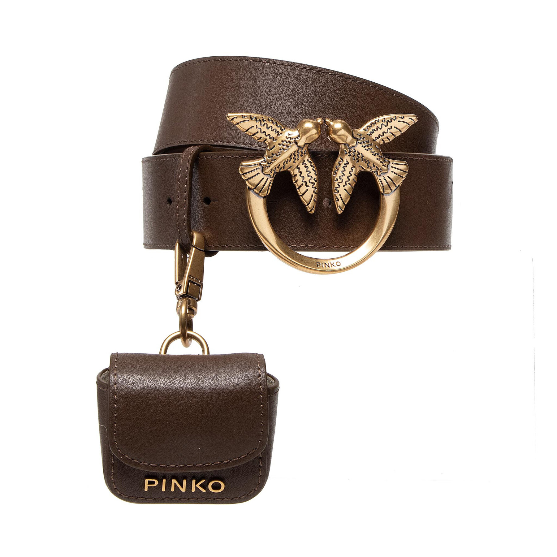 Pinko Dámský pásek Minimus H4 Belt AI 22-23 PLT01 1H2141 Y5H7 Zelená - Pepit.cz