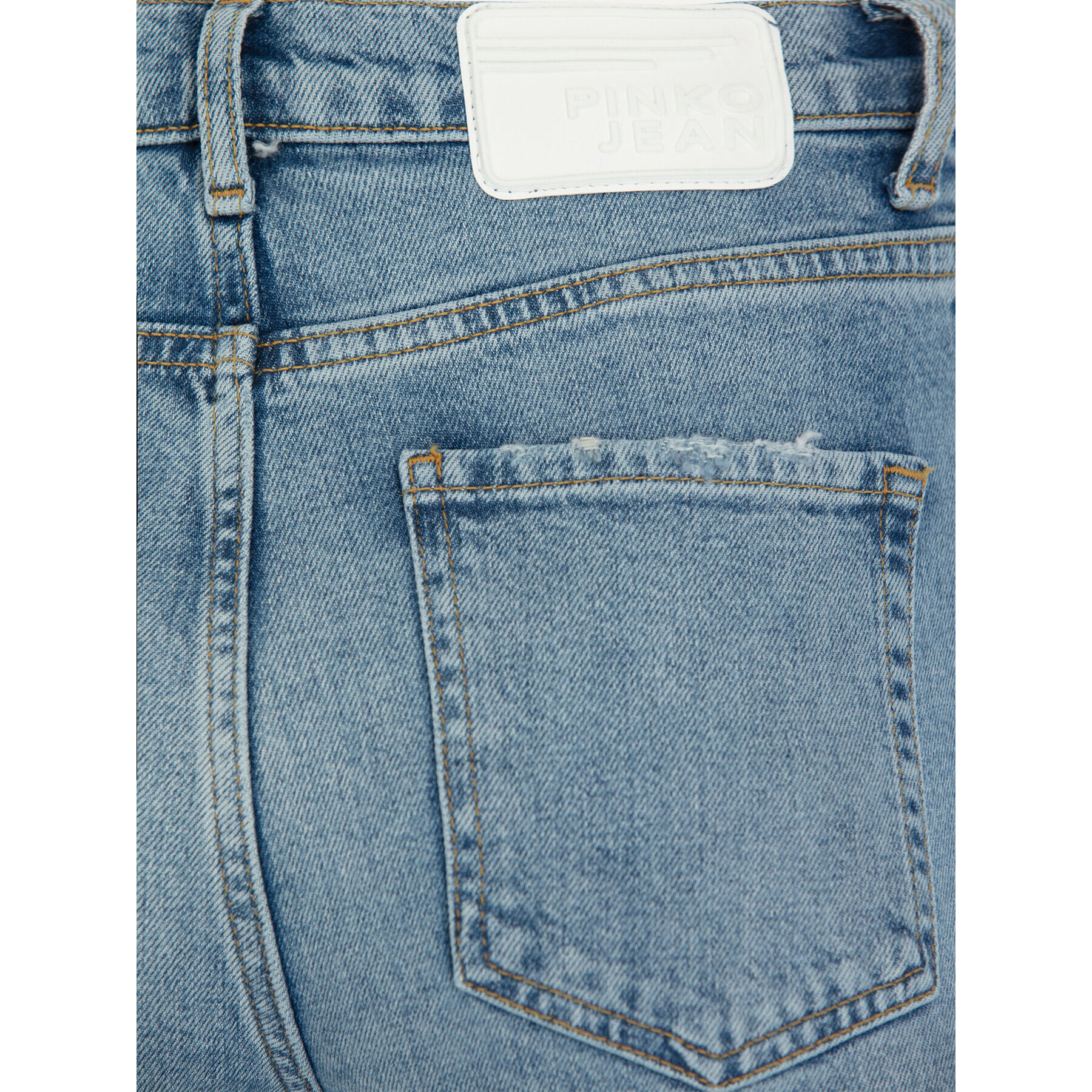 Pinko Jeansy 1X10E4 Y5A8 Modrá Slim Fit - Pepit.cz