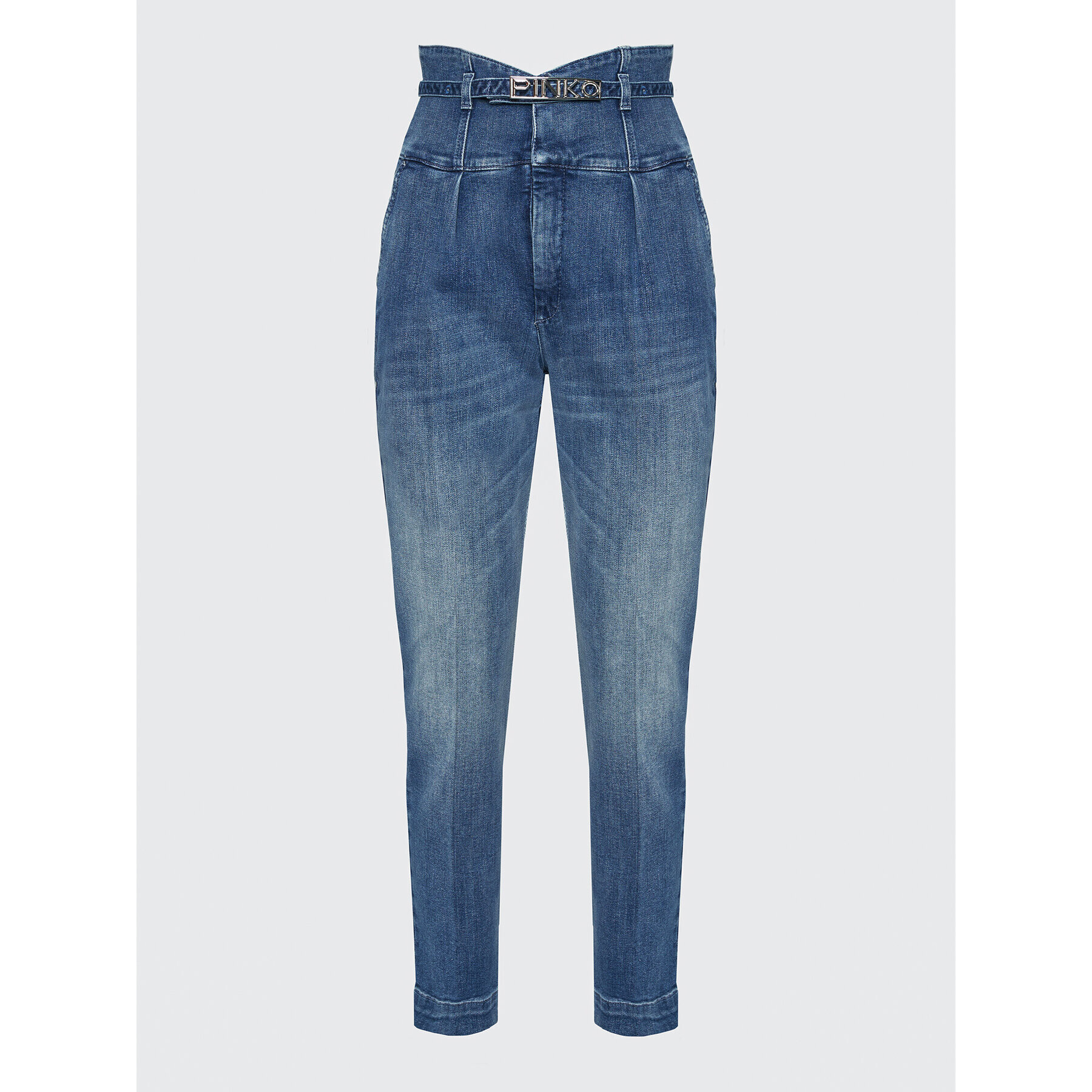 Pinko Jeansy Ariel 1J10QS Y78M Modrá Standard Fit - Pepit.cz