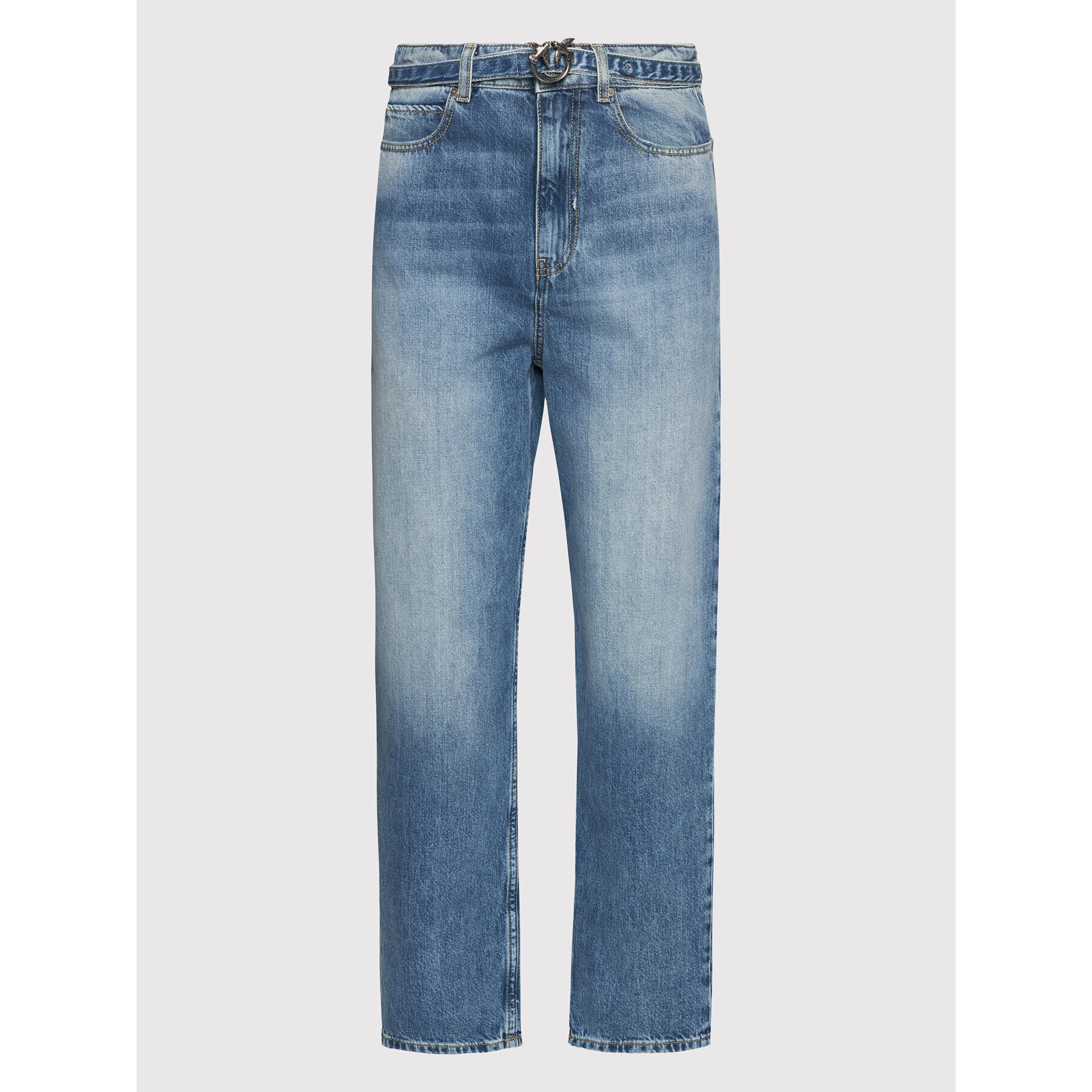 Pinko Jeansy Azzurro 1J10VR Y7JB Modrá Relaxed Fit - Pepit.cz