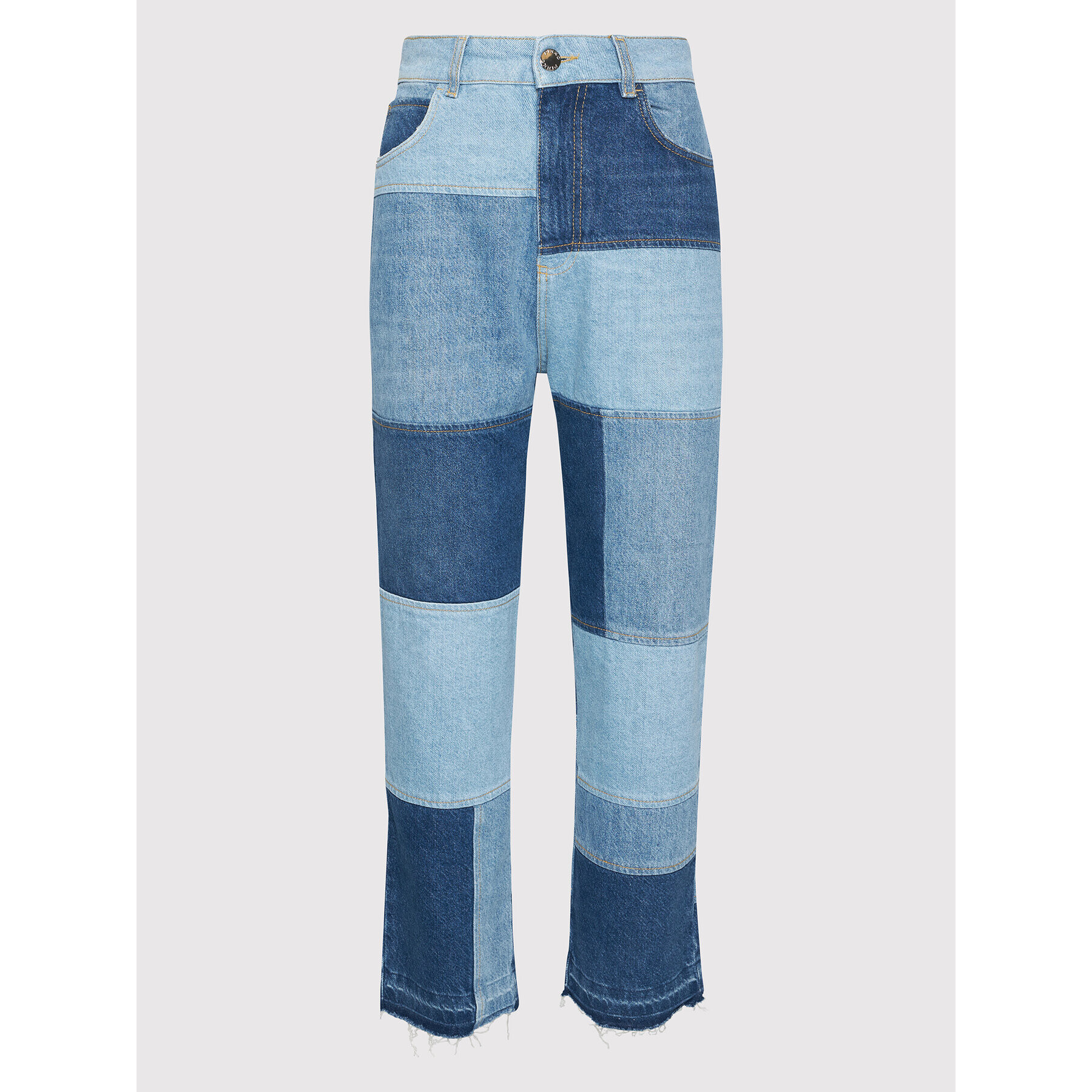 Pinko Jeansy Oxnard 1J10SC Y7JA Modrá Relaxed Fit - Pepit.cz