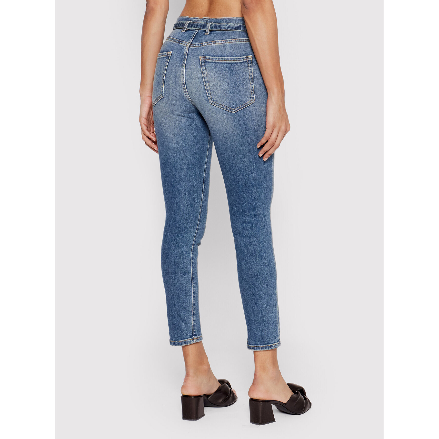 Pinko Jeansy Sabrina 1J10VH Y78M Modrá Regular Fit - Pepit.cz