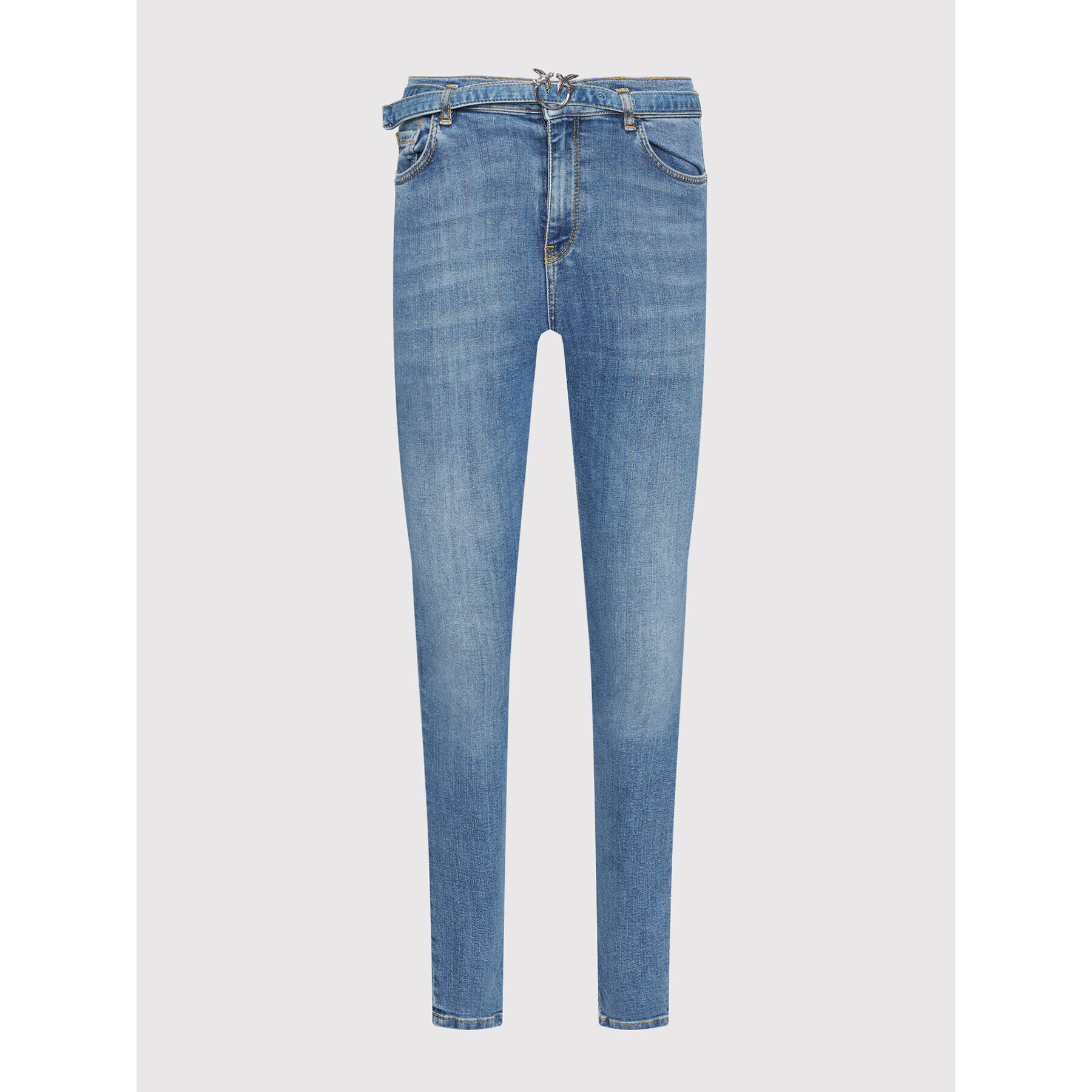 Pinko Jeansy Susan 1J10P4 Y78M Modrá Slim Fit - Pepit.cz