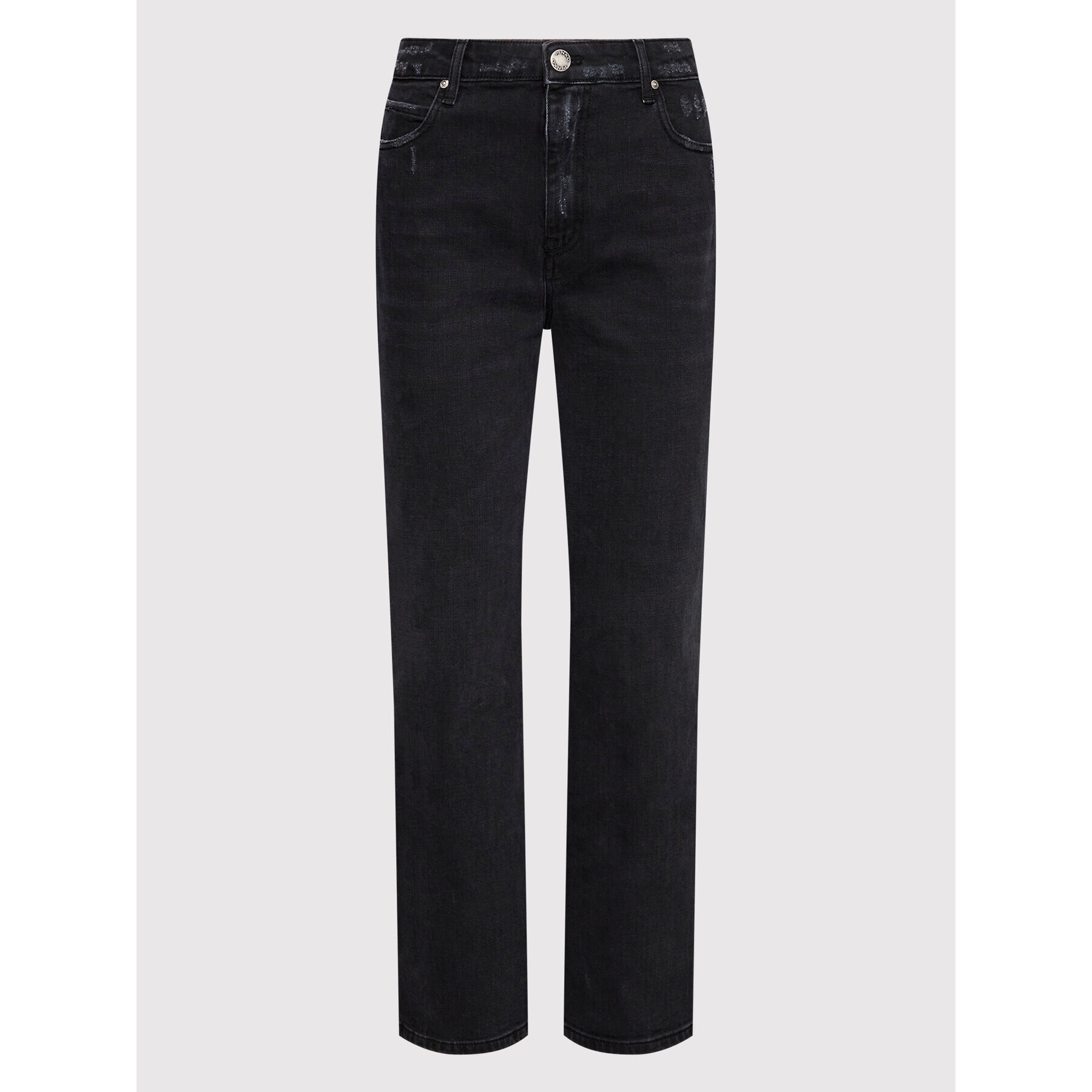 Pinko Jeansy Sveva 1J1129 A09G Černá Straight Fit - Pepit.cz