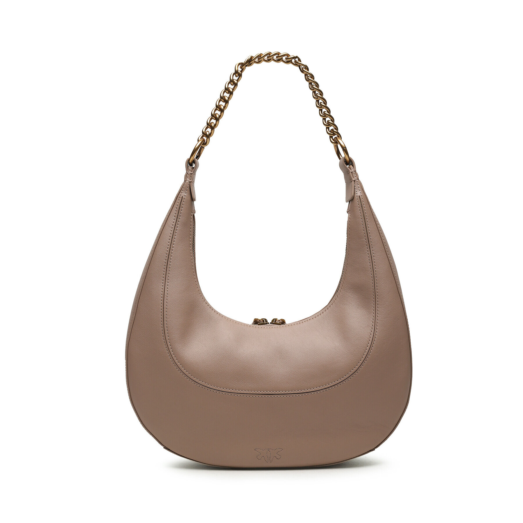 Pinko Kabelka Brioche Hobo Classic AI 23-24 PLTT 101526 A0QO Hnědá - Pepit.cz