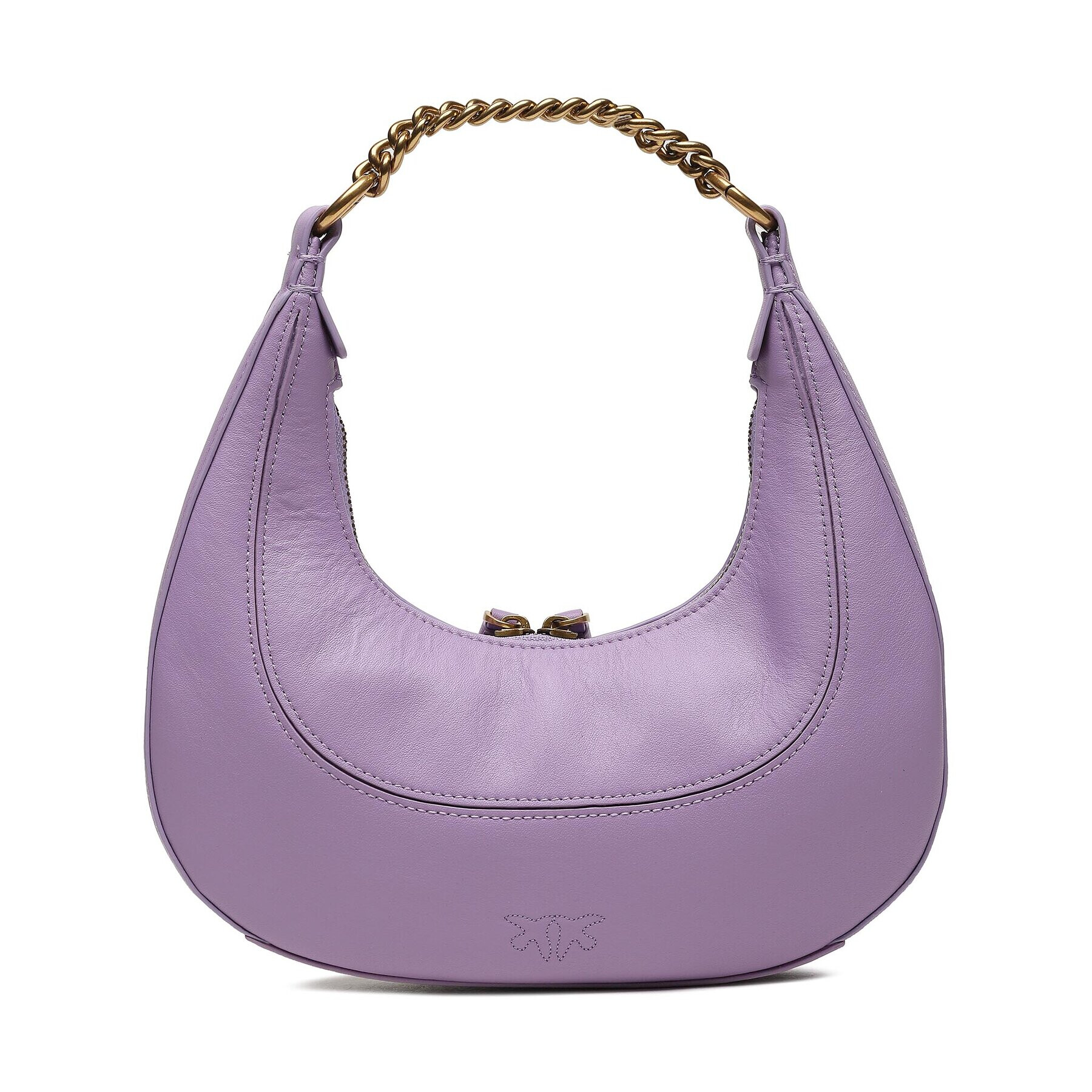 Pinko Kabelka Brioche Hobo Mini AI 23-24 PLTT 101433 A0QO Fialová - Pepit.cz