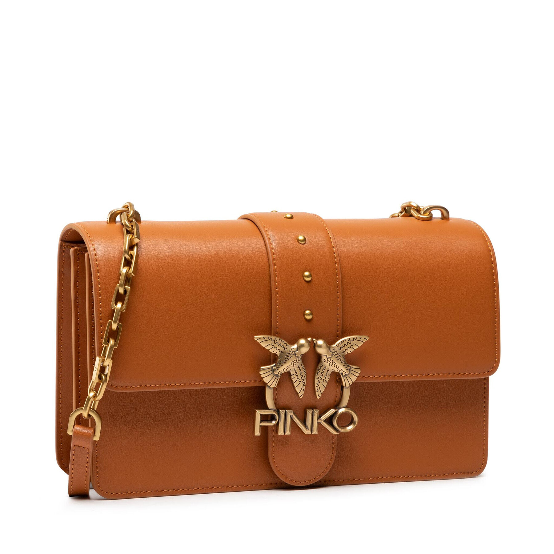 Pinko Kabelka Love Classic Icon Simply 14 Cl PE 22 PLTT 1P22K5 Y7SP Hnědá - Pepit.cz