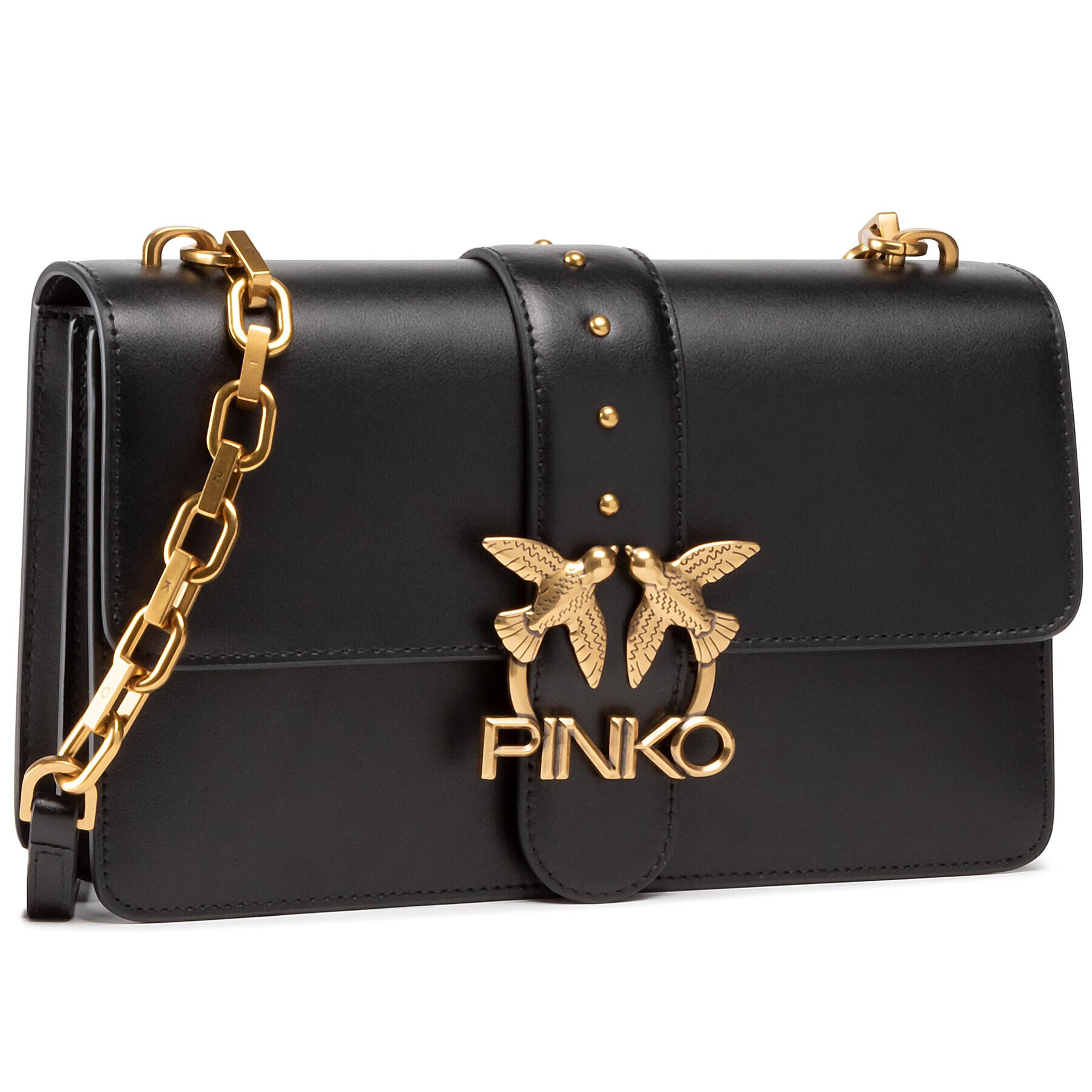 Pinko Kabelka Love Classic Icon Simply 7 Cl PE 21 PLTT 1P228G Y6XT Černá - Pepit.cz