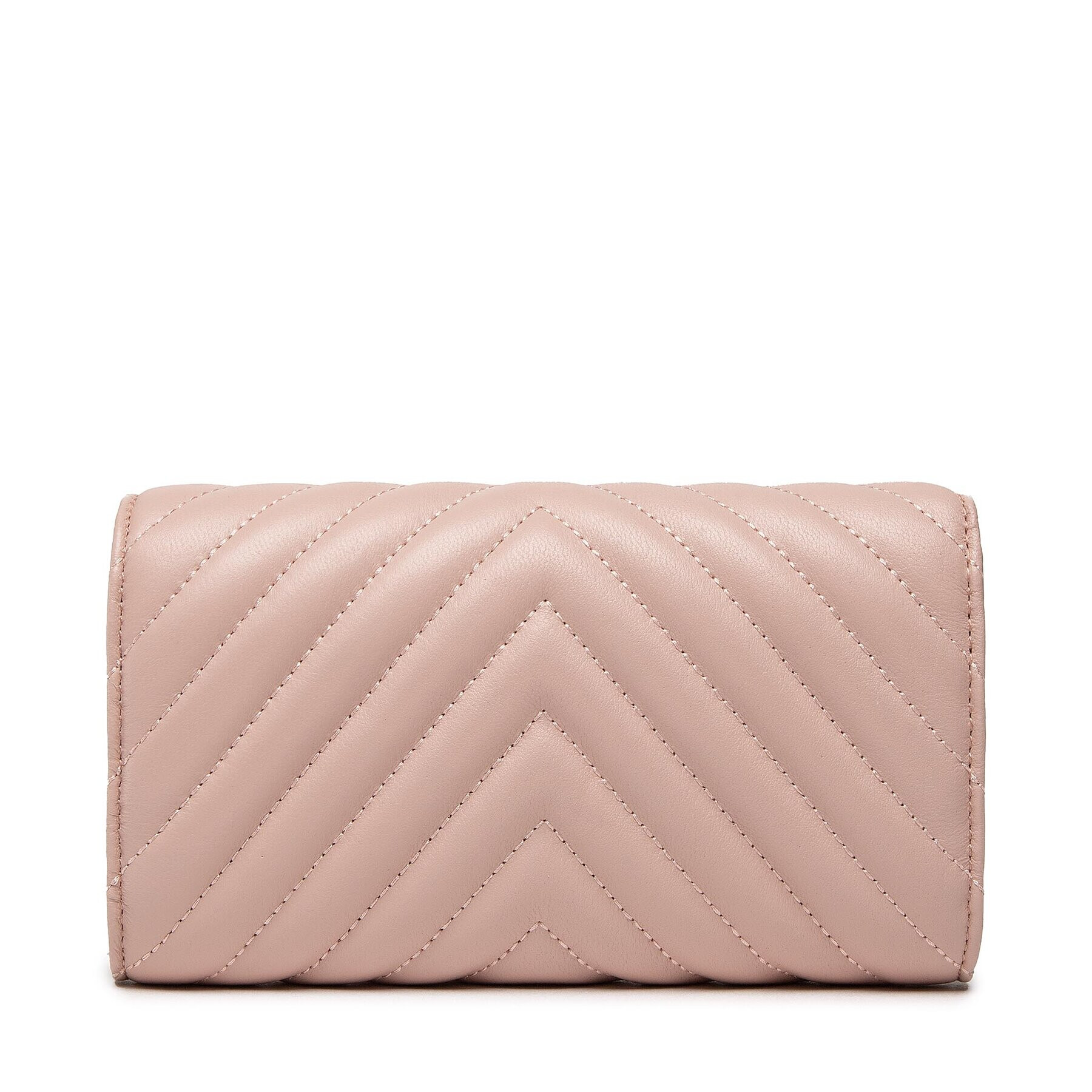 Pinko Kabelka Love Wallet Chevron 3 Cl AI 22-23 PLTT 1P22UP A03Z Růžová - Pepit.cz