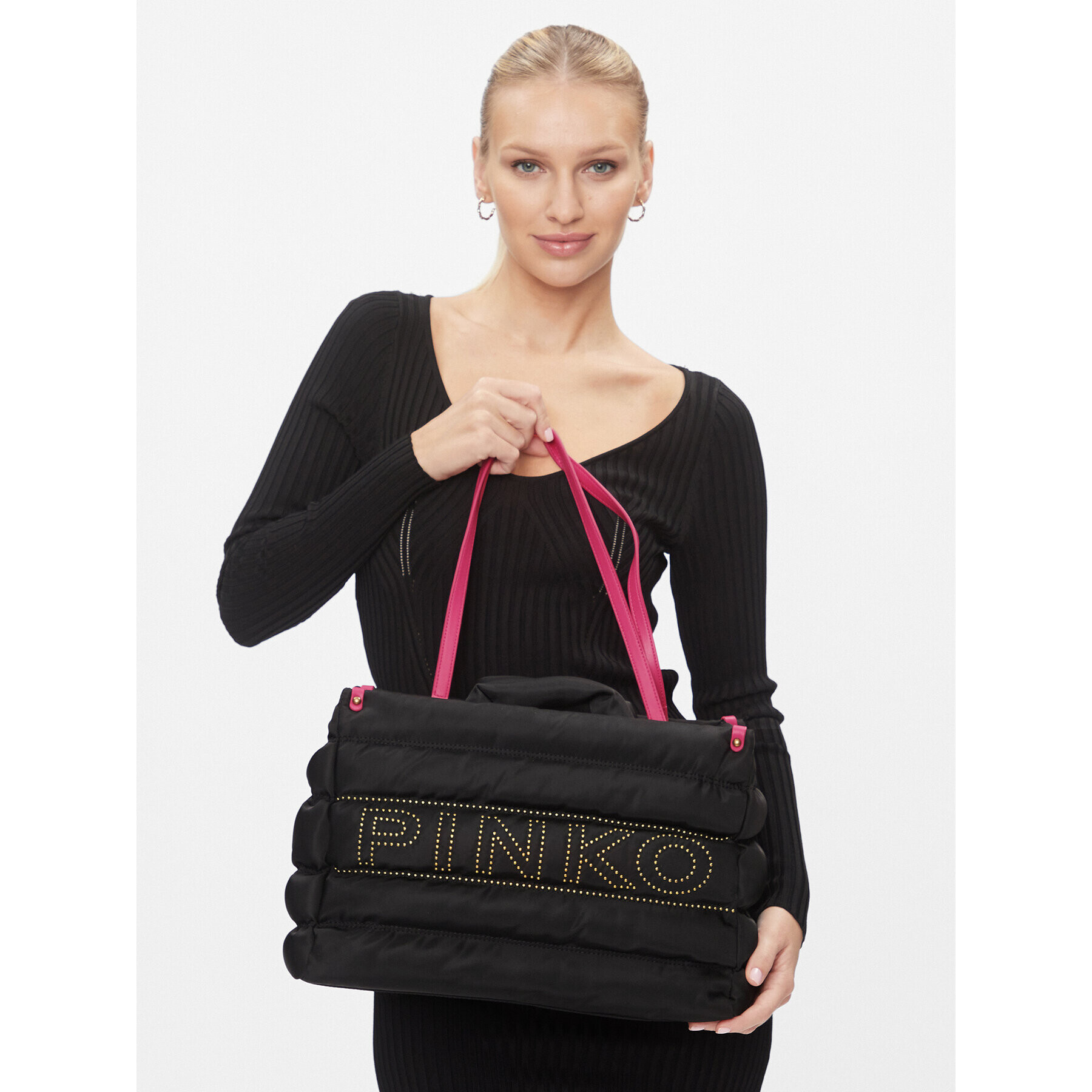 Pinko Kabelka Shopper AI 23-24 PLTT 101964 A17V Černá - Pepit.cz