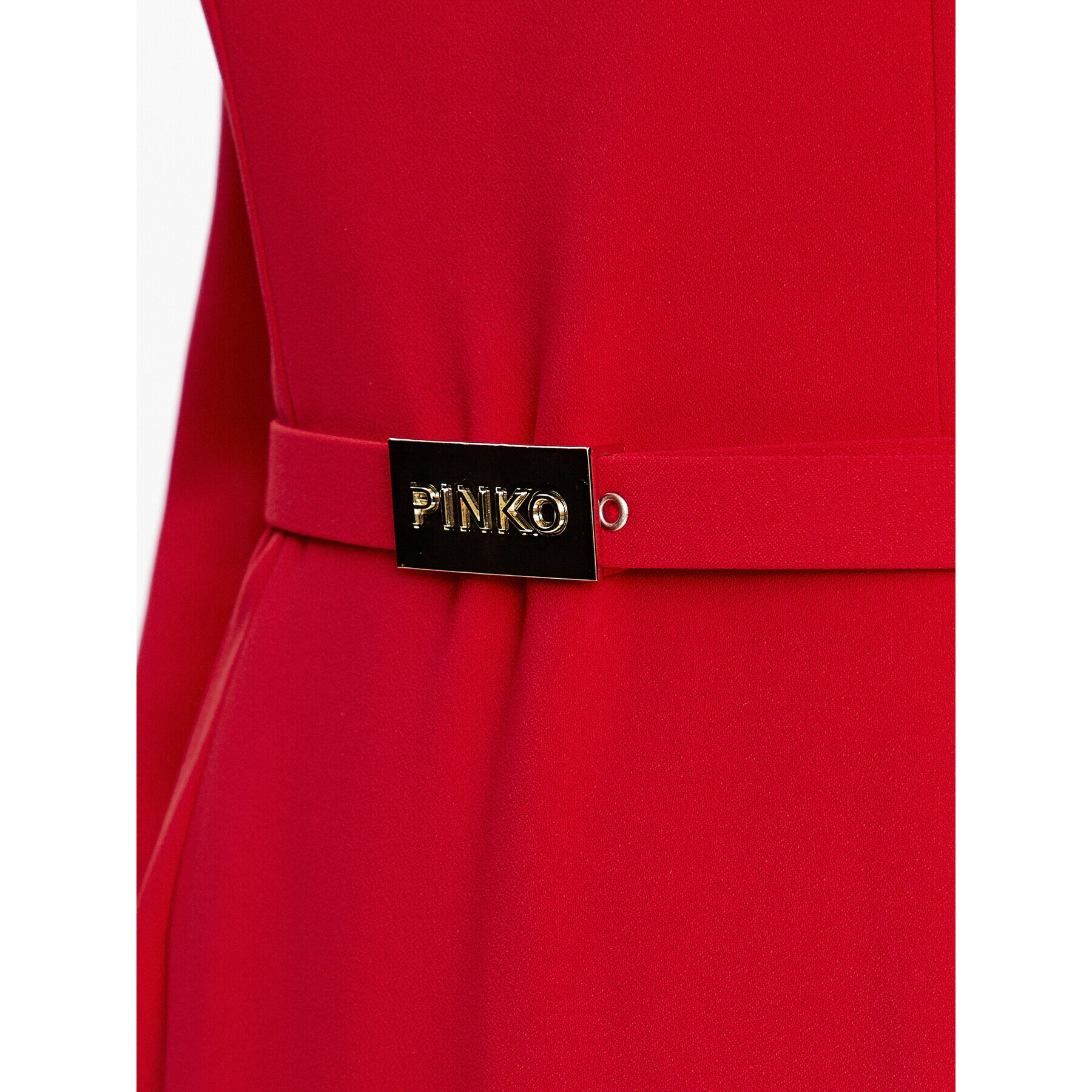 Pinko Koktejlové šaty Mendosa 100559 7624 Červená Regular Fit - Pepit.cz