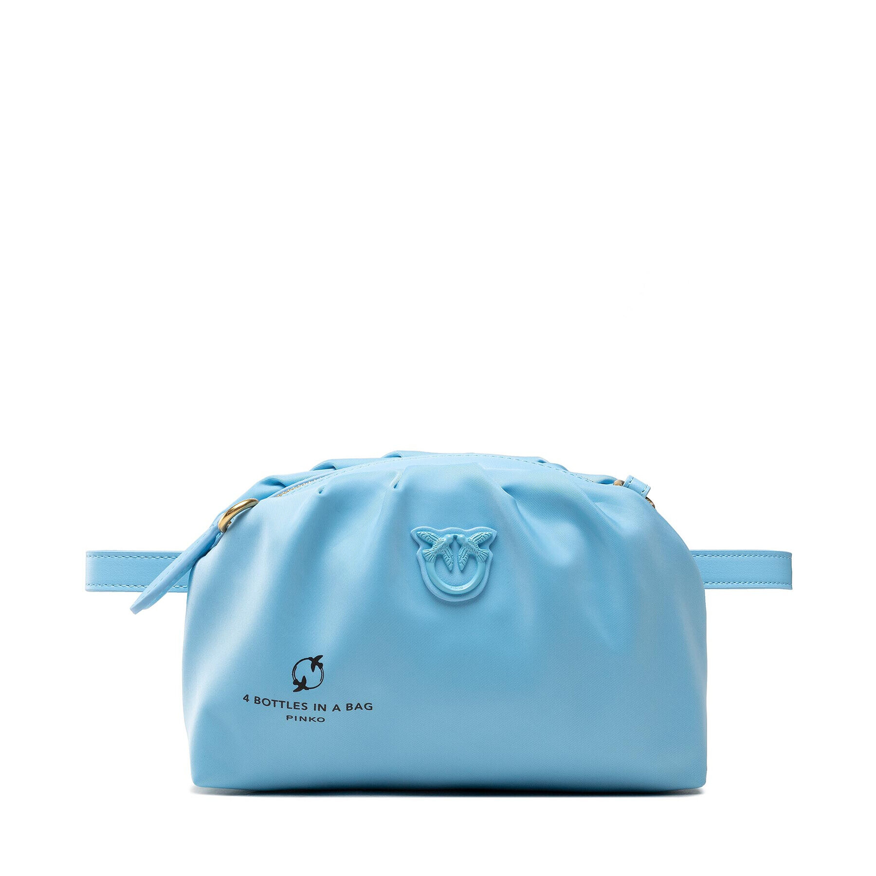 Pinko Ledvinka Mini Belt Bag Recycled Nylon Fl. PE 22 PLTT 1P22MT Y7UX Modrá - Pepit.cz