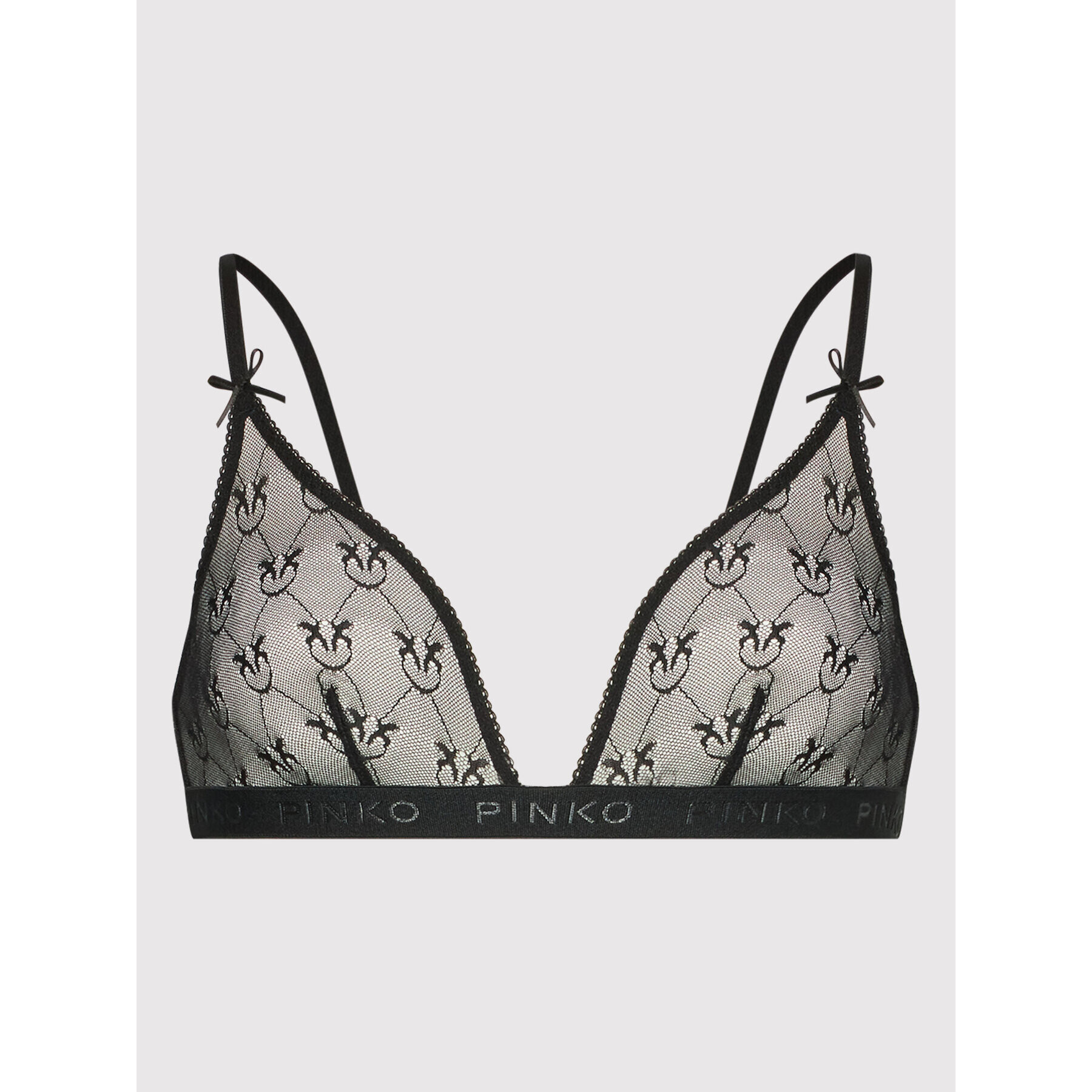 Pinko Podprsenka Bralette Alba Chiara 1G179Q Y7ES Černá - Pepit.cz