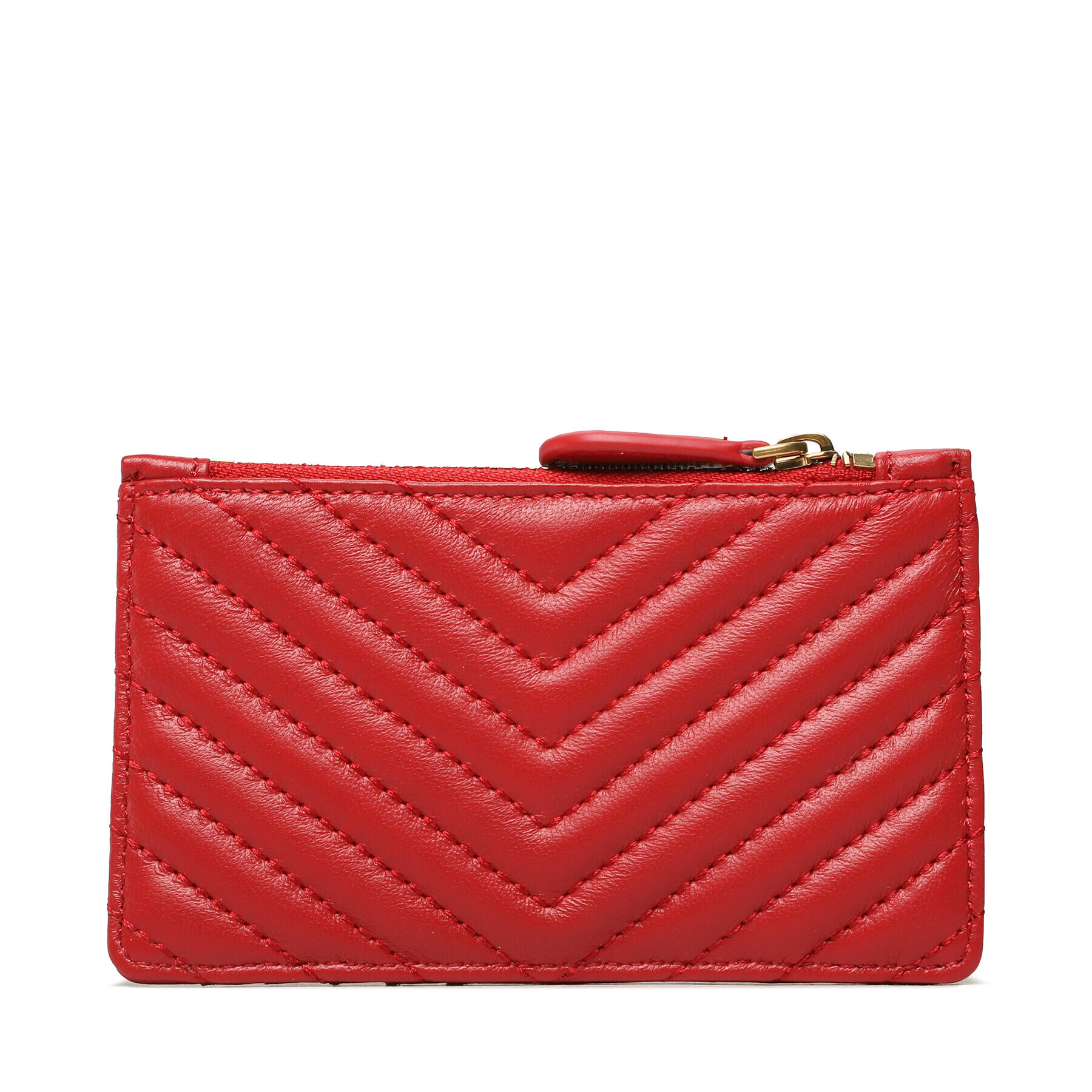 Pinko Pouzdro na kreditní karty Airone Cardholder PE 23 PCPL 100251 A0GK Červená - Pepit.cz