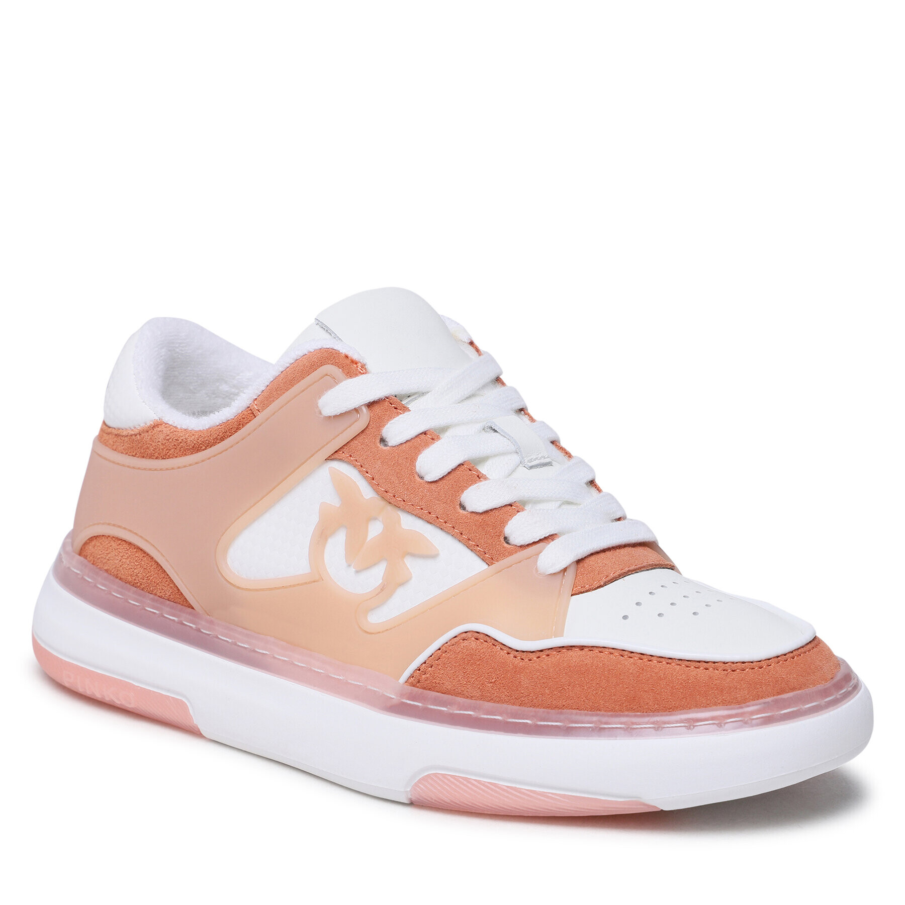 Pinko Sneakersy Ginette PE 23 BLKS1 100880 A0RI Bílá - Pepit.cz