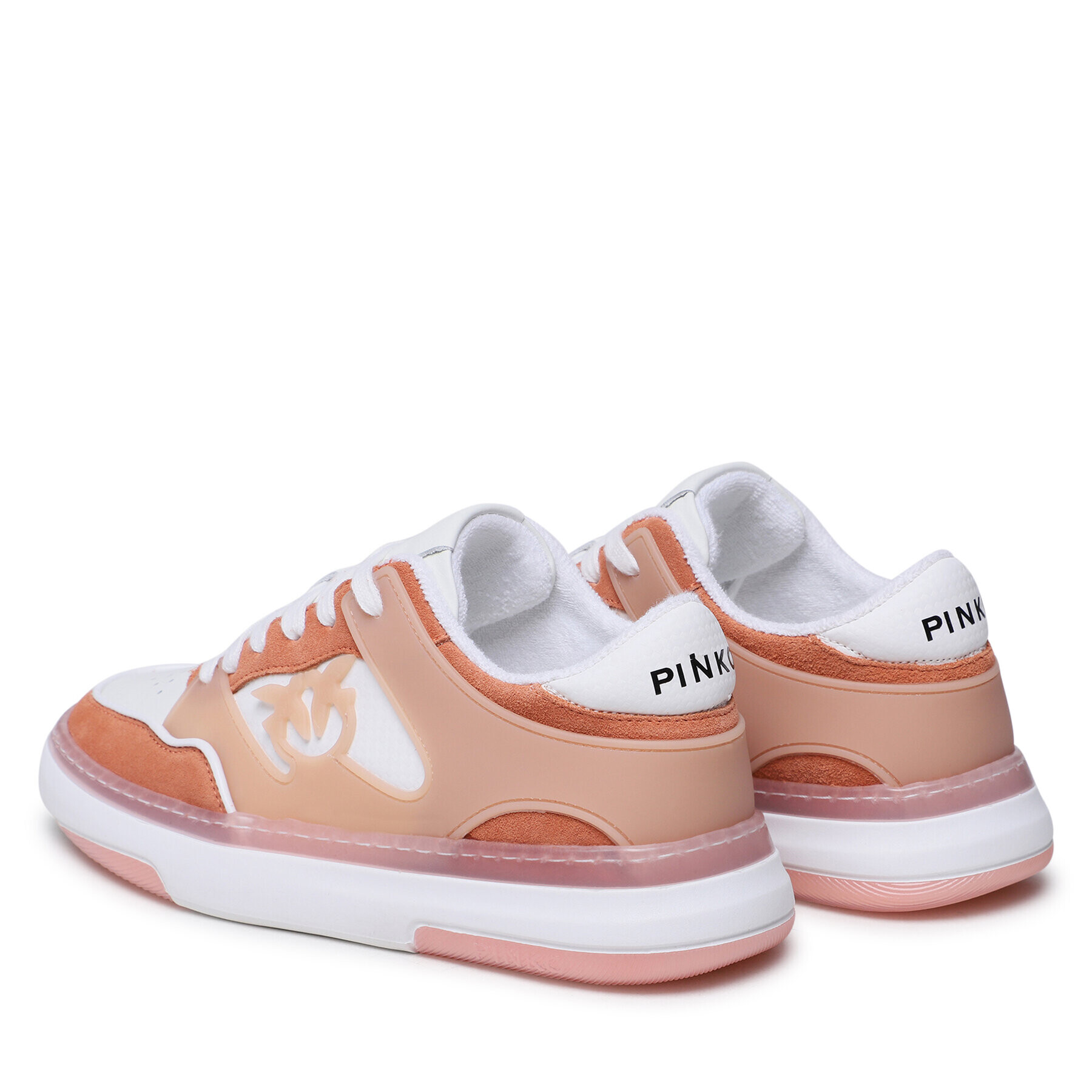 Pinko Sneakersy Ginette PE 23 BLKS1 100880 A0RI Bílá - Pepit.cz