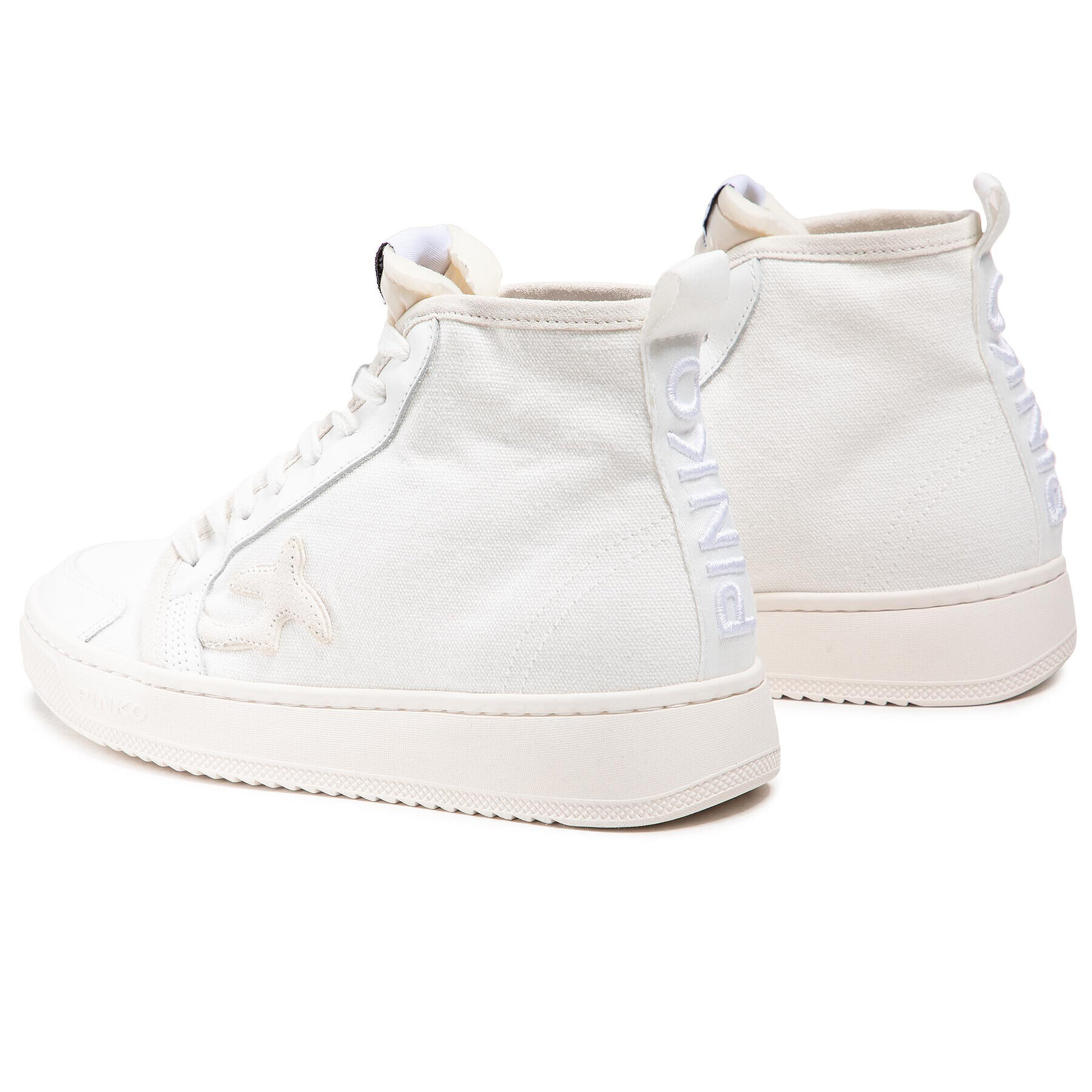 Pinko Sneakersy Liquirizia High PE 21 BLKS1 1H20V5 Y739 Bílá - Pepit.cz